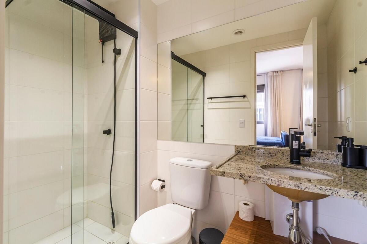 Apartamento Fl710 | Azul - Metro Faria Lima Com Piscina *