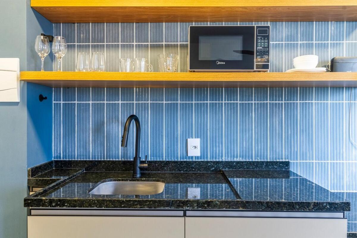 Apartamento Fl710 | Azul - Metro Faria Lima Com Piscina