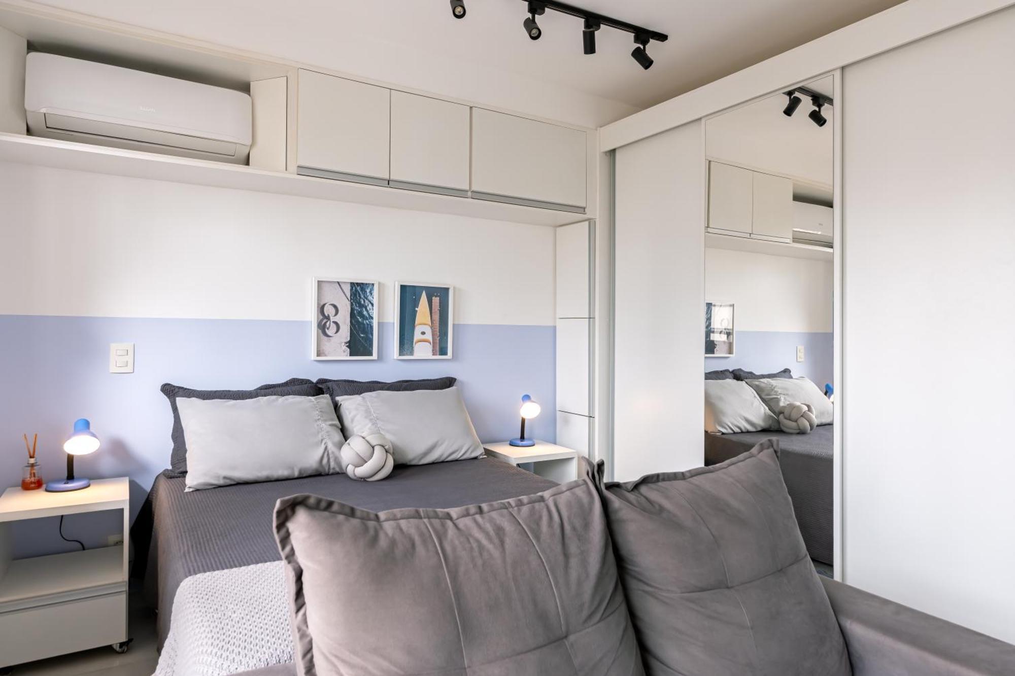 Apartamento Estudio Tranquilo Com Varanda - Moema São Paulo