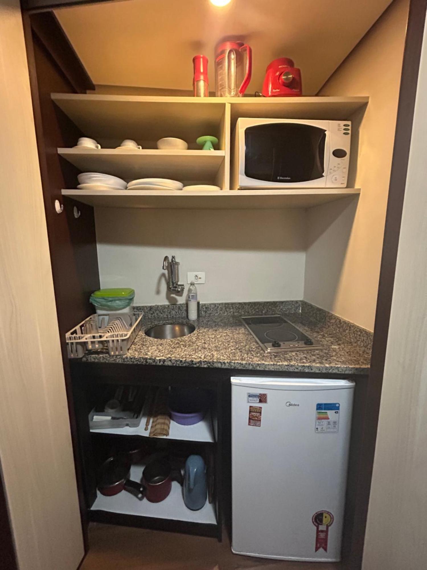 Apartamento Flat Mercu Paraiso Beneficencia Com Garagem E Cozinha 1209