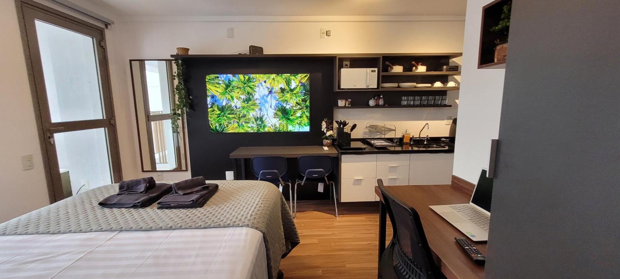Apartamento Flat Madalena - Allianz Parque - 1 Quadra Do Metro São Paulo