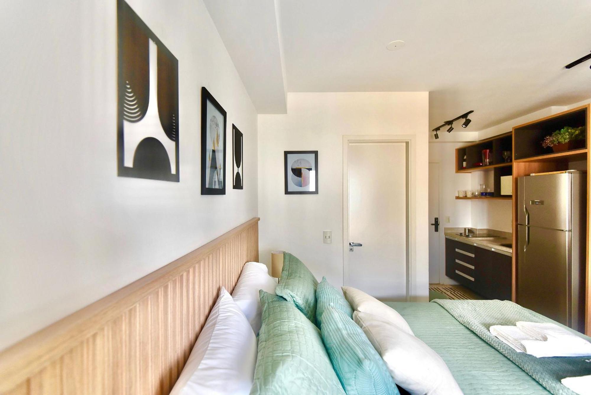 Moderno - Ar Condicionado, Estacionamento E Piscina Apartamento