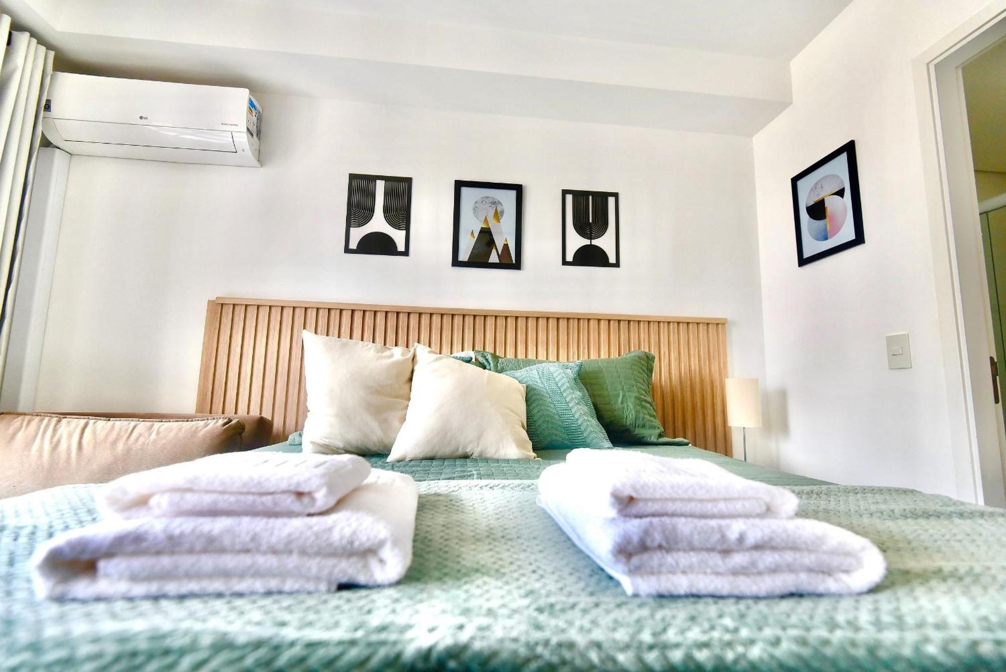 Apartamento Moderno - Ar Condicionado, Estacionamento E Piscina São Paulo