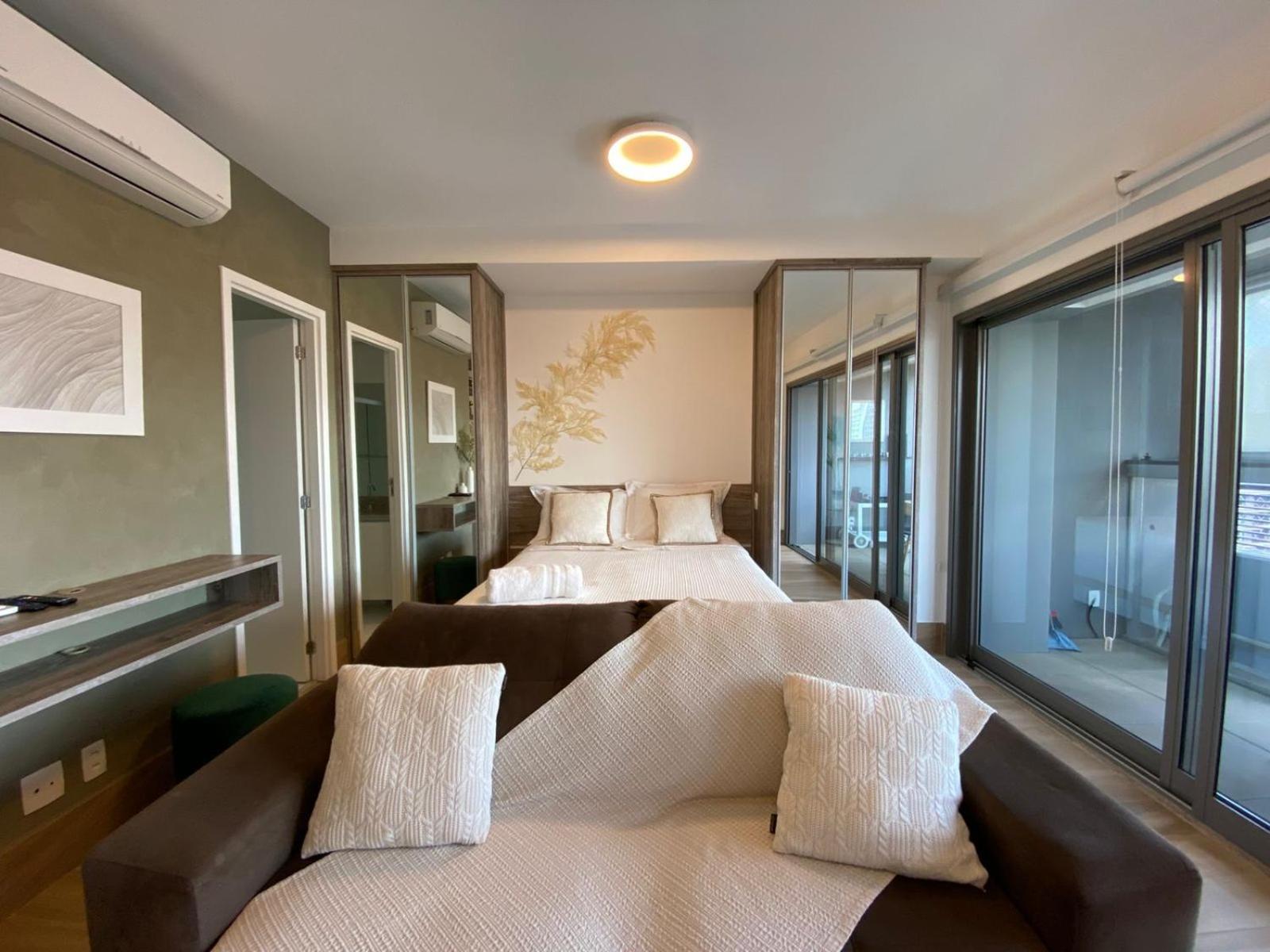 Apartment Acropole Habitarte - Studio Novo, Cool E Silencioso - Piscina E Ar No Brooklin Sao Paulo