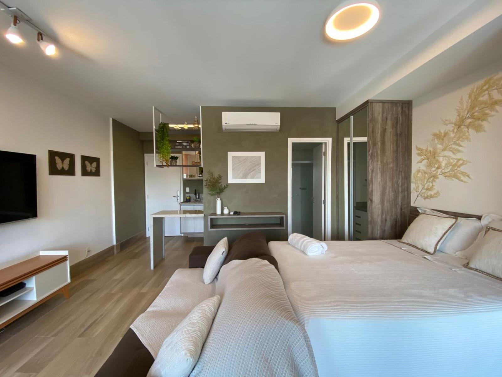Acropole Habitarte - Studio Novo, Cool E Silencioso - Piscina E Ar No Brooklin * Sao Paulo