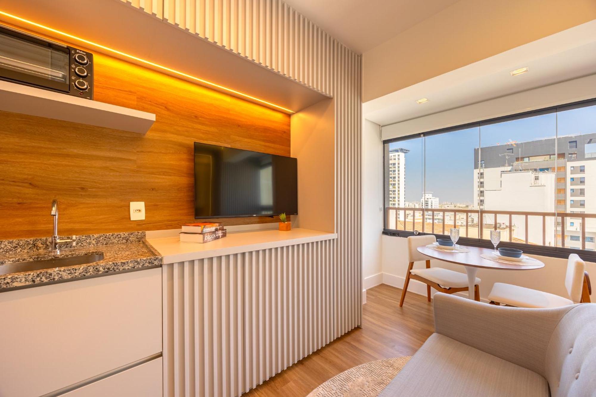 Apartamento Easy Star - Charmoso Ao Lado Da Av. Paulista - Mc01i