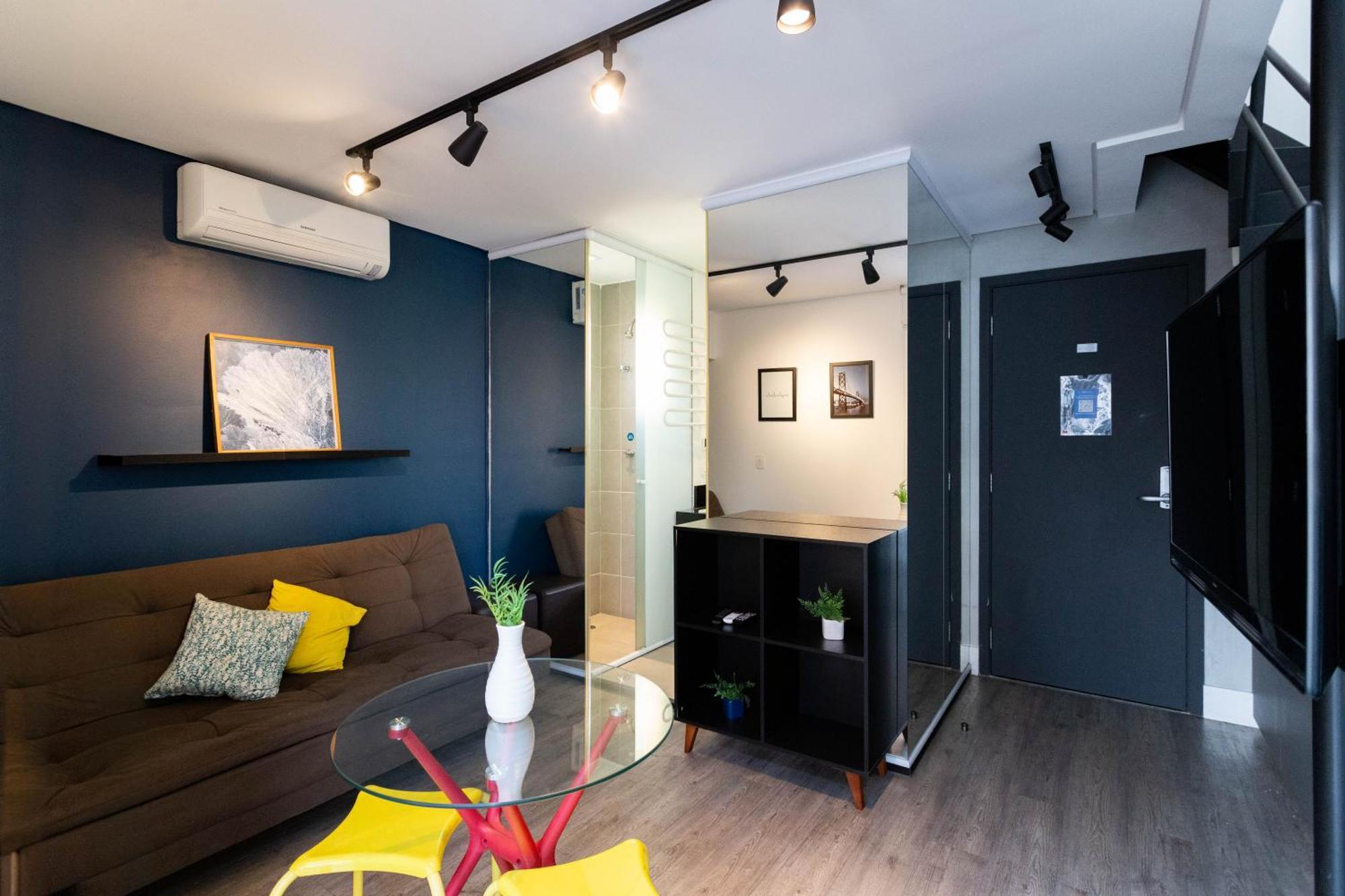Easy Star - Charmoso Duplex C/vaga Na Olimpia - Kv01i Apartamento