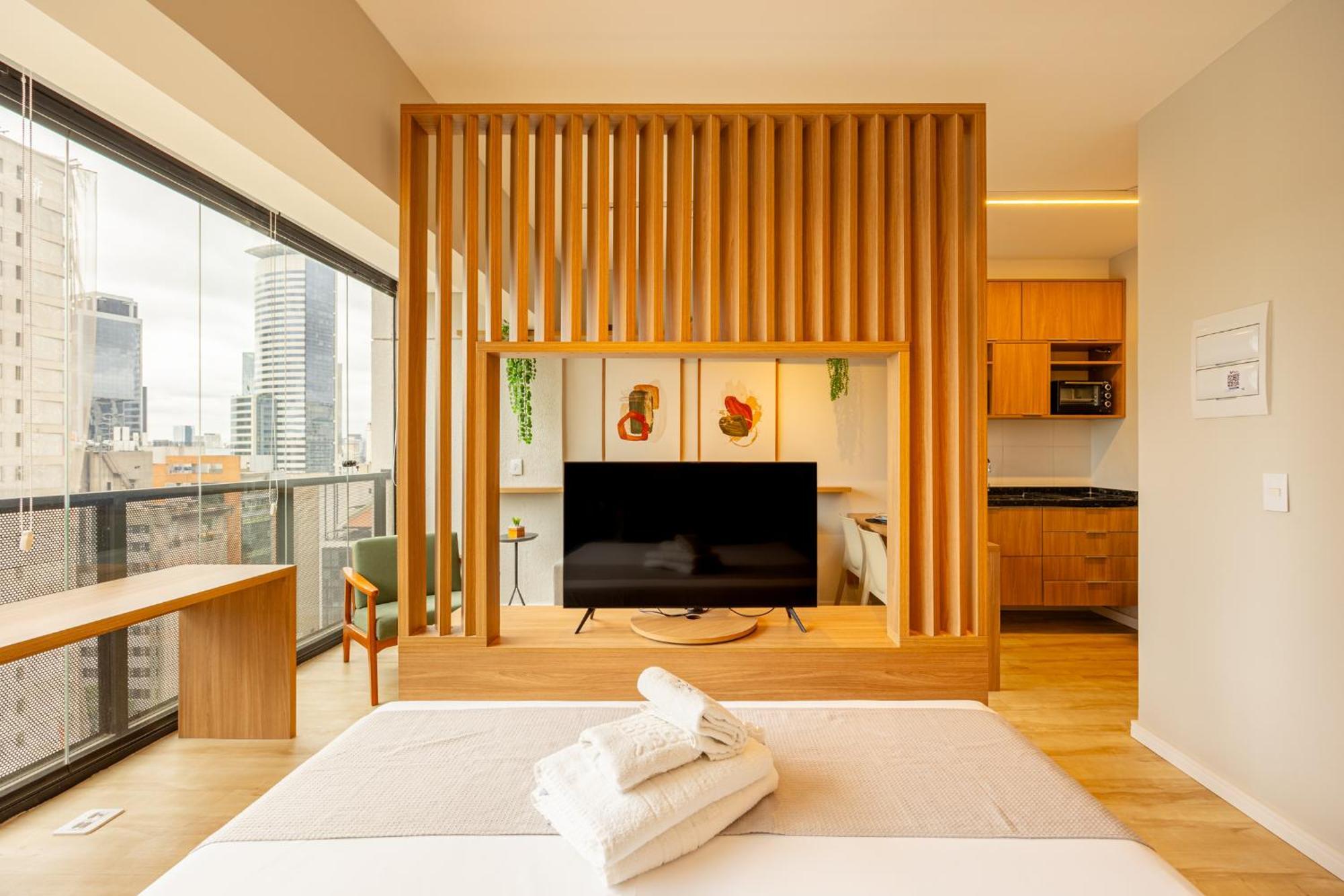 Apartment Easy Star - Belissimo No Coracao Da Olimpia - Kc01i *