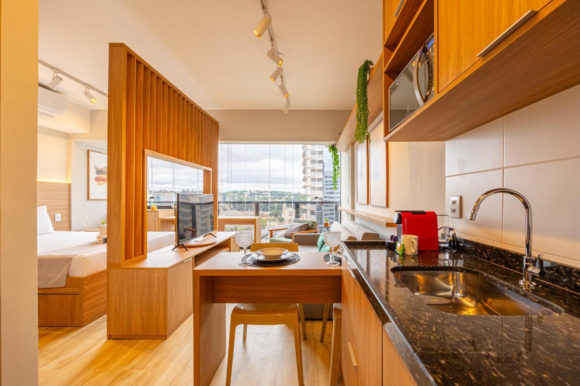 Apartment Easy Star - Belissimo No Coracao Da Olimpia - Kc01i *