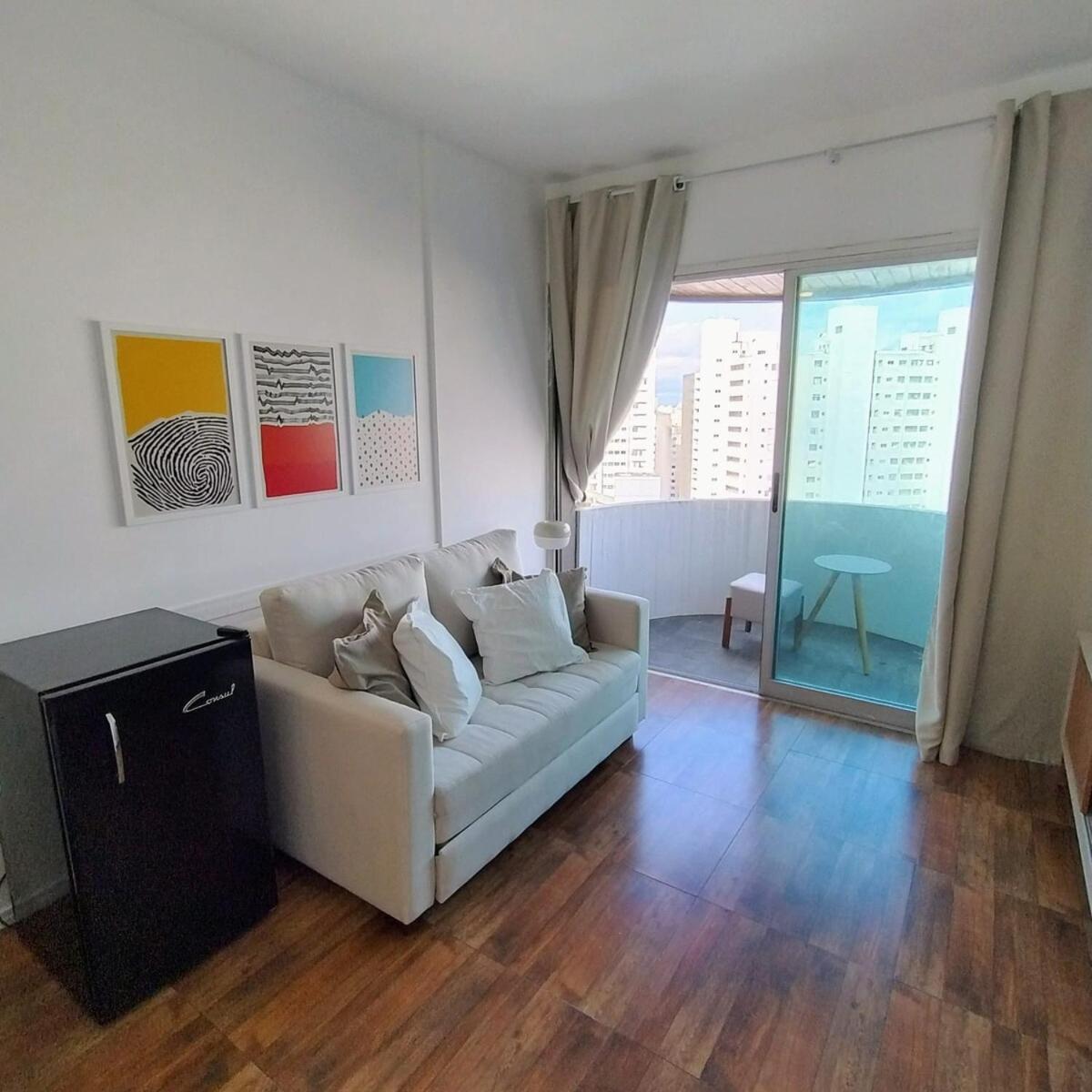 Lindo Flat Terraco Garagem Metro Liberdade Paraiso Apartamento São Paulo