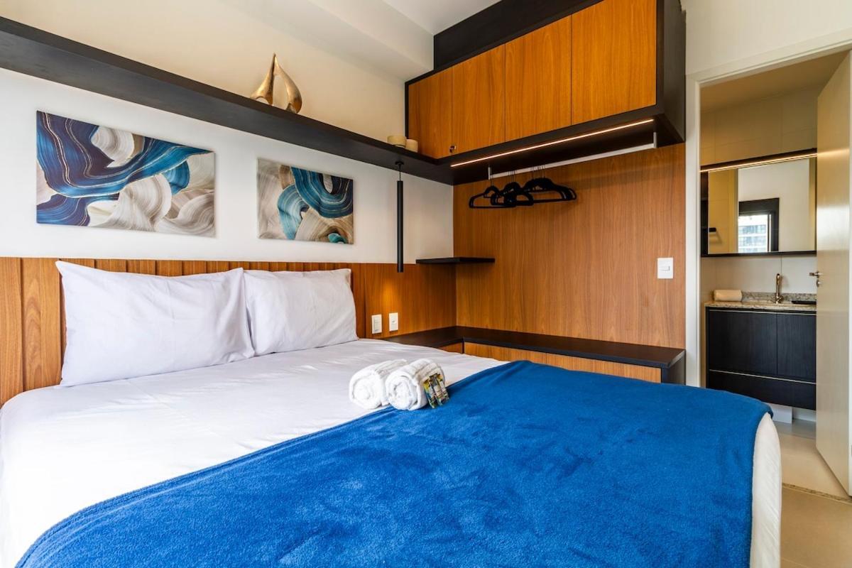 Apartamento Bp710 Perto De Tudo, Em Pinheiros. *