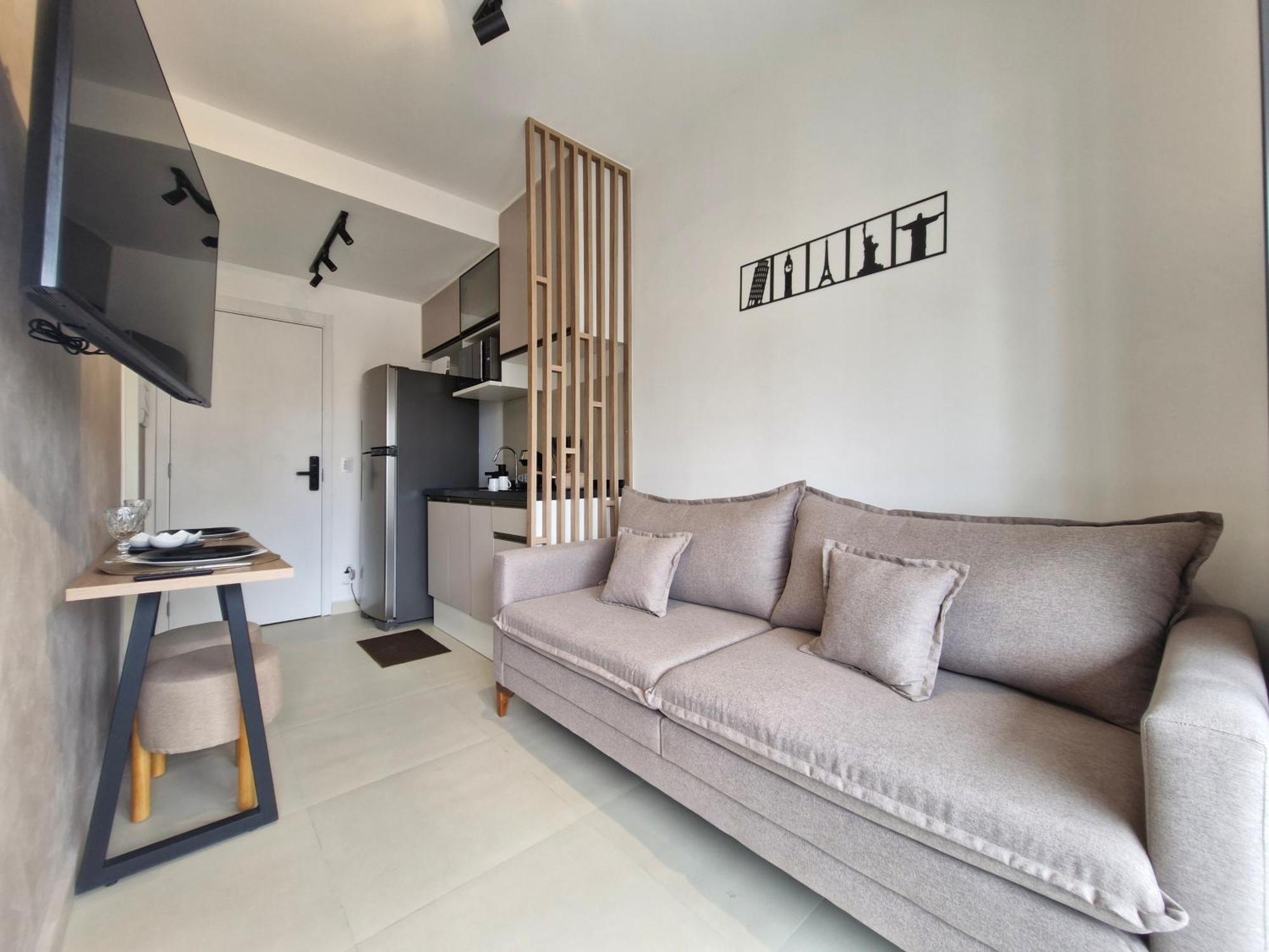 Pratico No Brooklin Prox Ao Metro Apartment