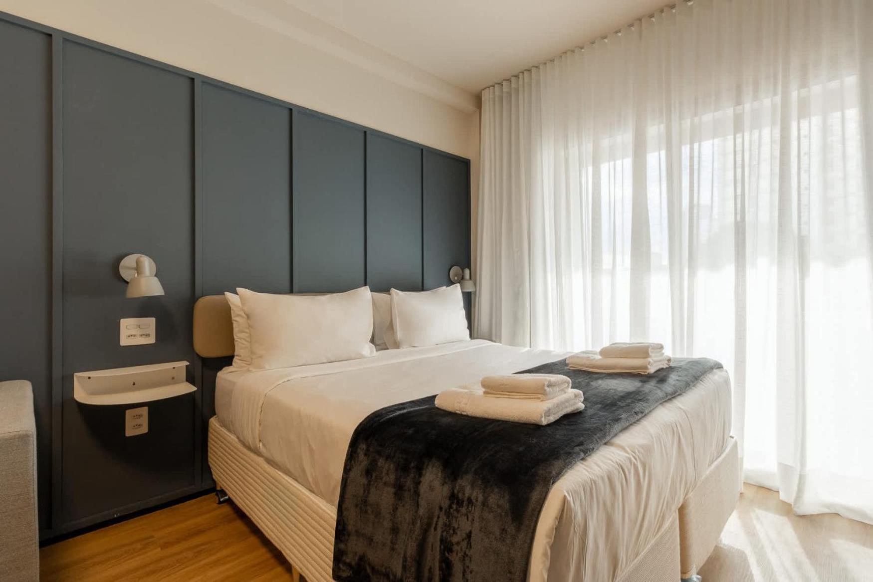 Apartment Bhomy Nova Conceicao -15min Do Pq Ibira Co304