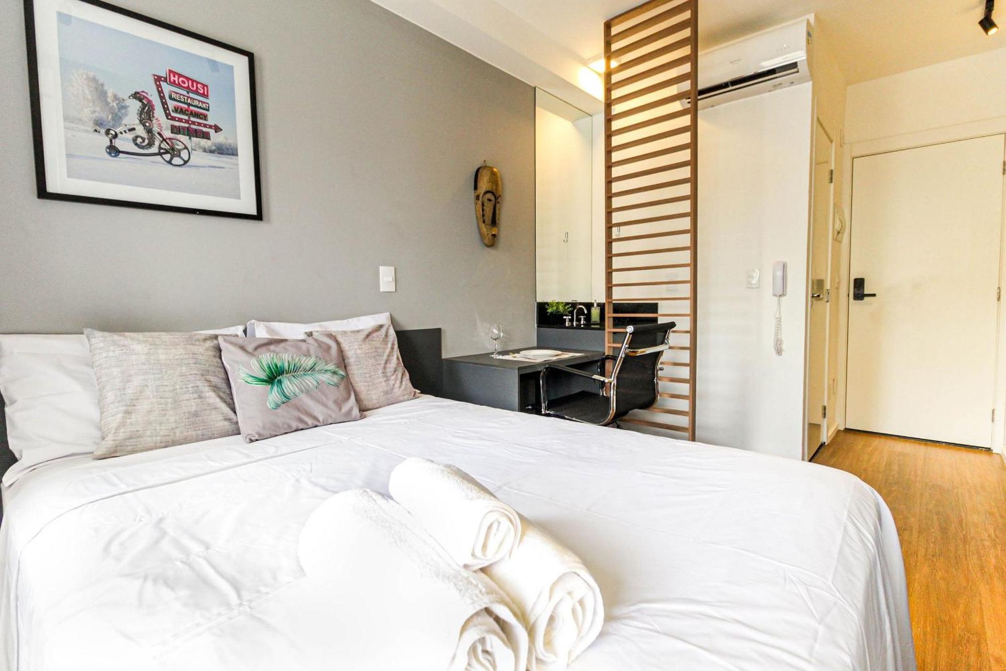 Apartamento Bu1104 - Brooklin | 400m Do Metro| Consulado *