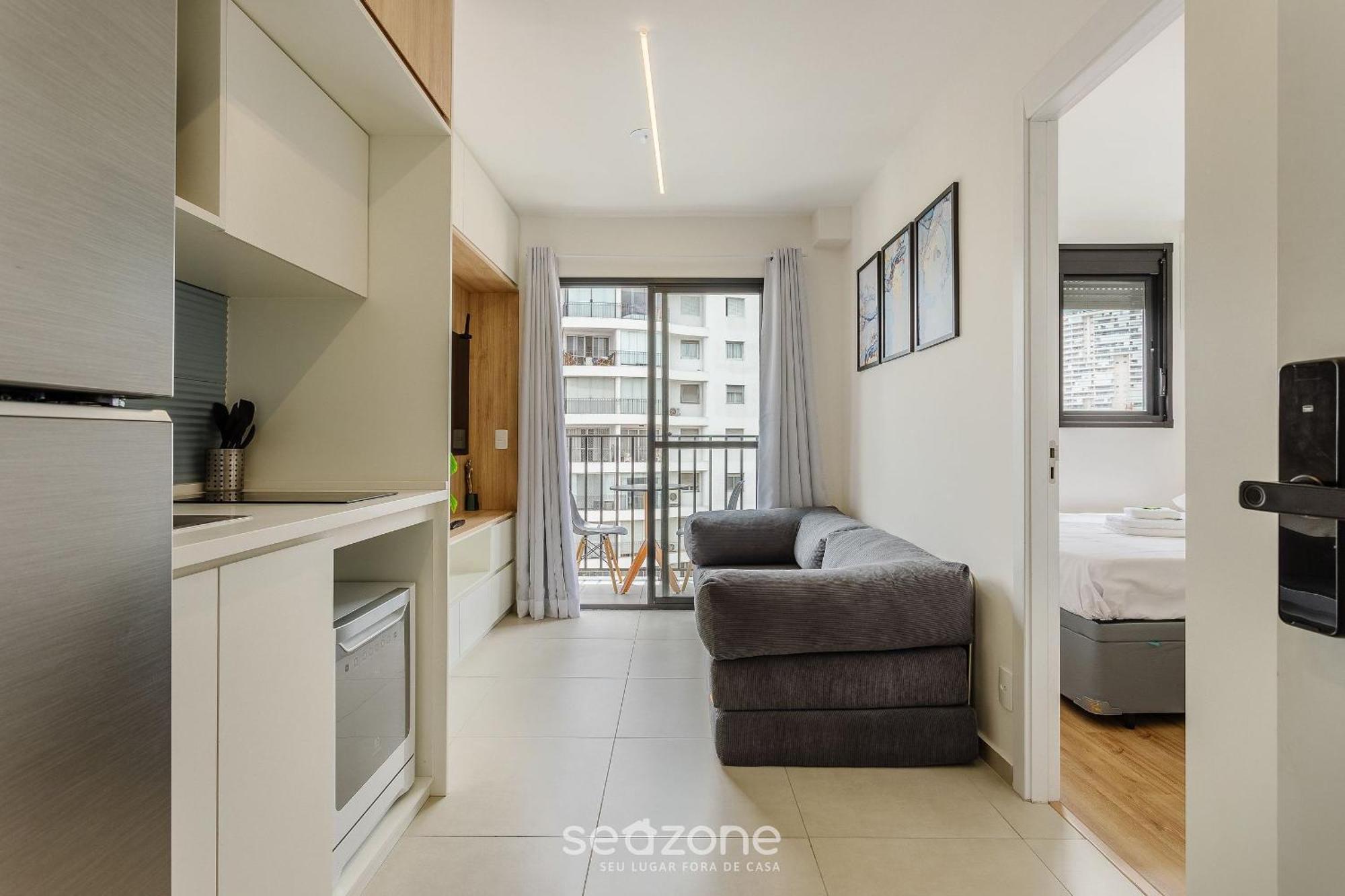 Predio C/ Piscina E Academia Em Pinheiros-sp - Vbp Apartamento São Paulo