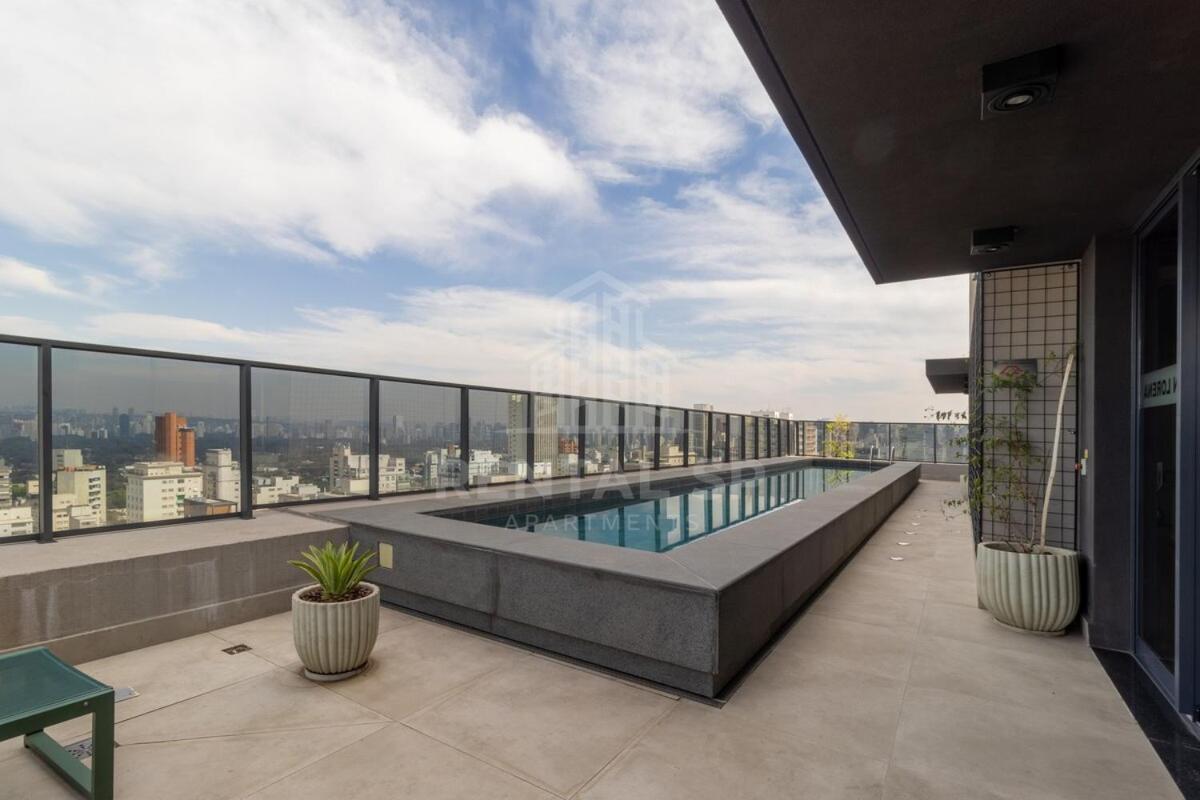 Apartamento Piscina No Rooftop Otimo No Jardim Paulista *