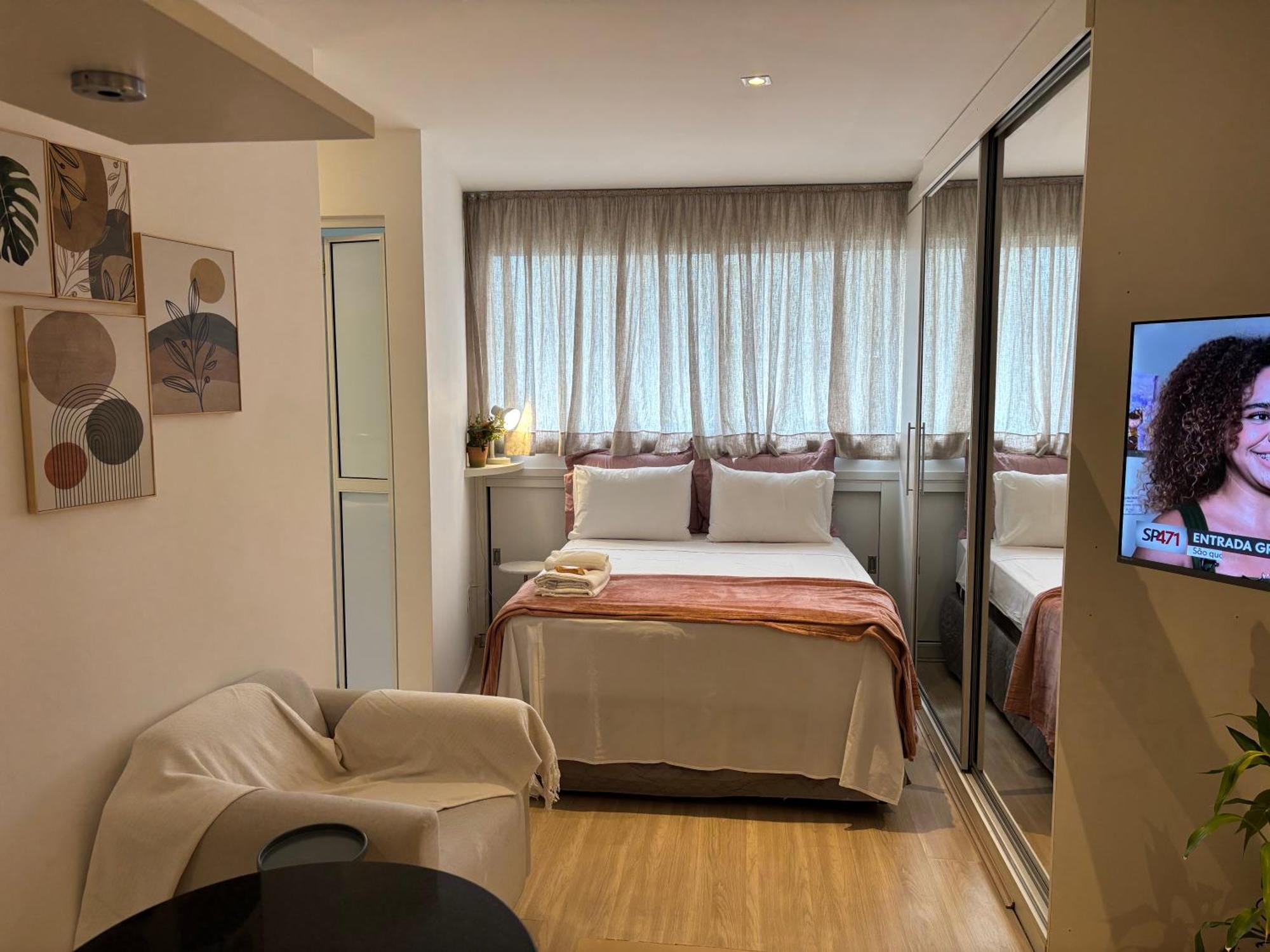 Apartamento Sh54 Compacto E Confortavel A 650m Da Paulista *
