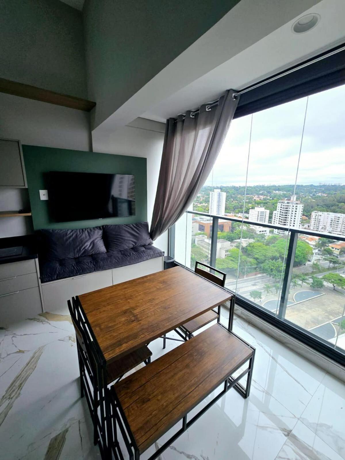 Com Mezanino A 30 Passos Do Metro Brooklin Apartment Sao Paulo