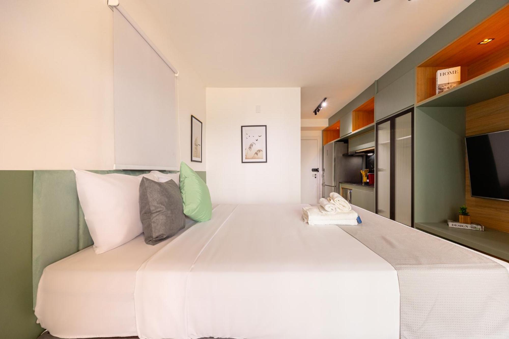 Apartamento Easy Star - Com Varanda Em Moema. - Ns01i *