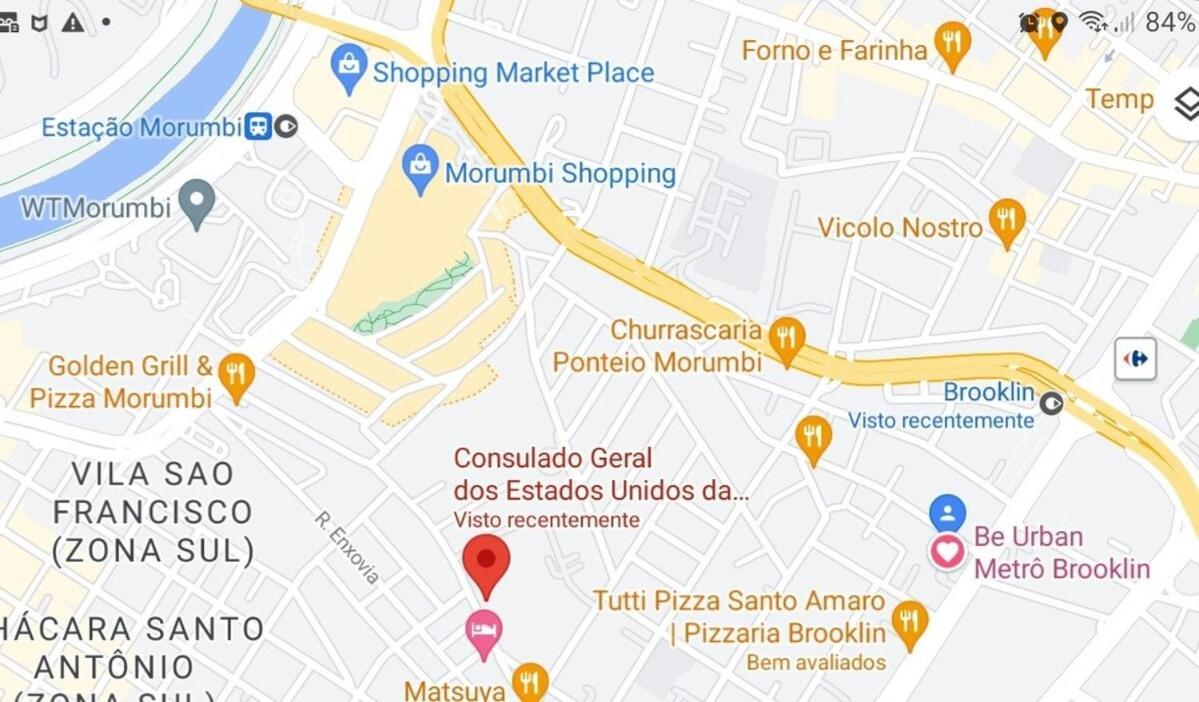 A 350m Do Metro Brooklyn E A 1km Do Consulado Dos Apartamento