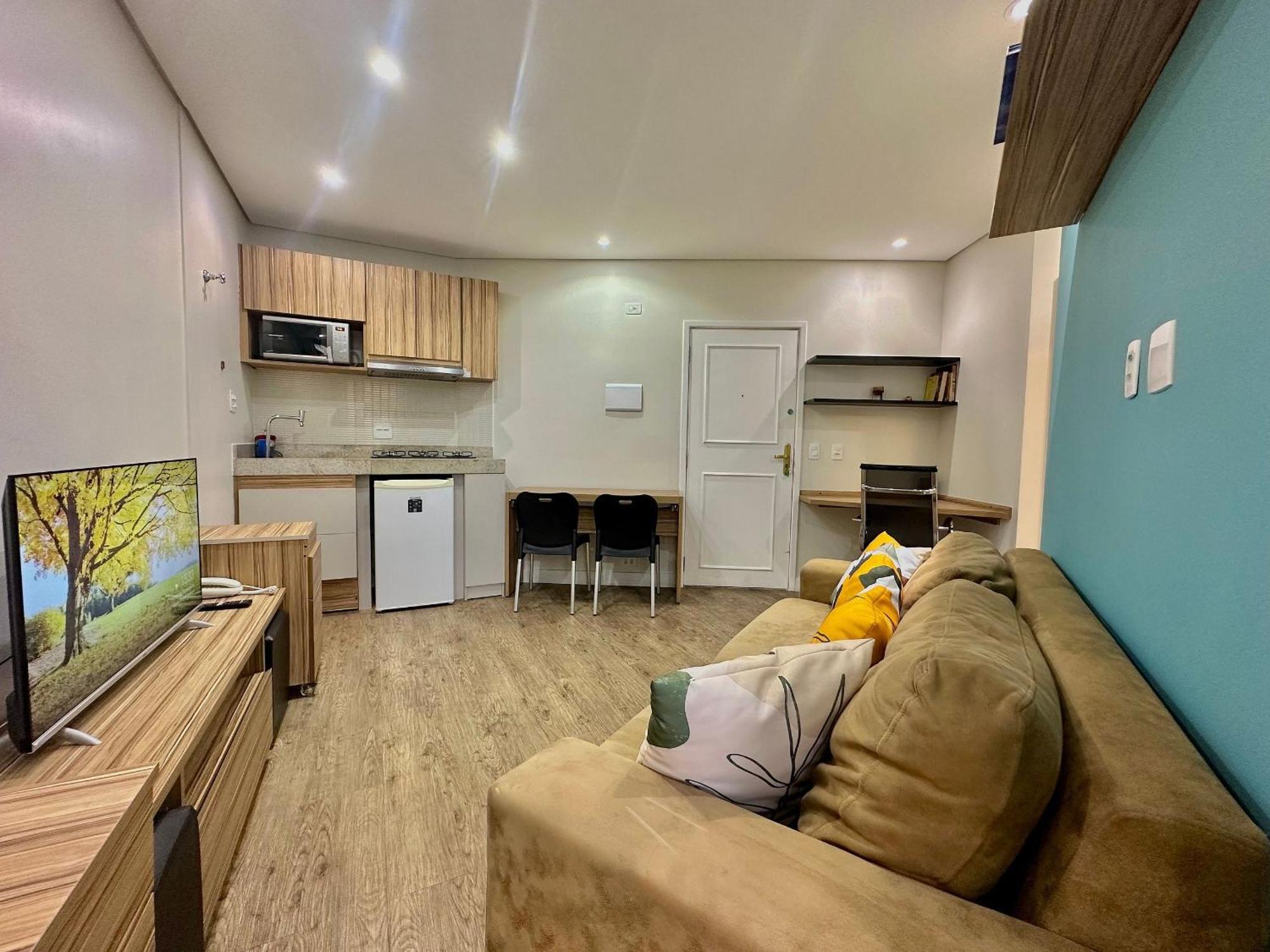 Garagem Internet E Ar Condicionado Apartamento *