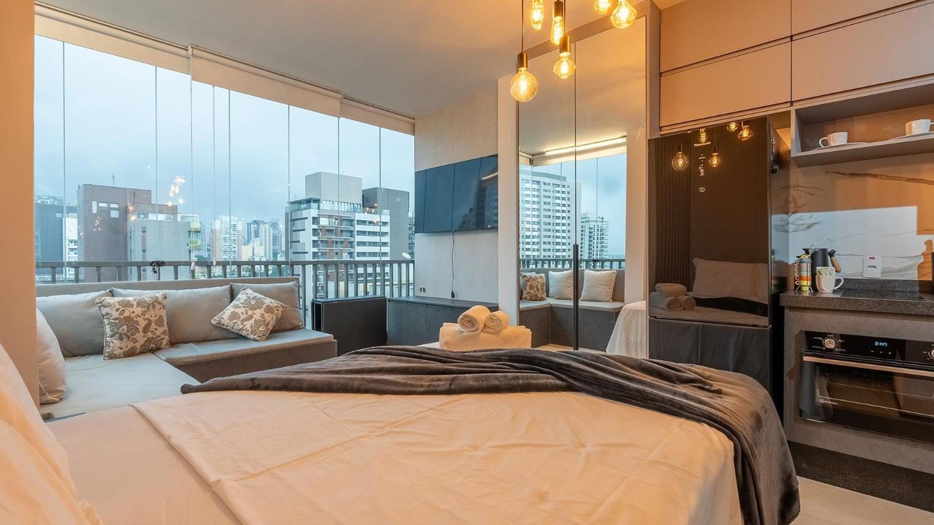 Holiday home Novissimos Com Piscina No Rooftop E Vista O Allianz Parque
