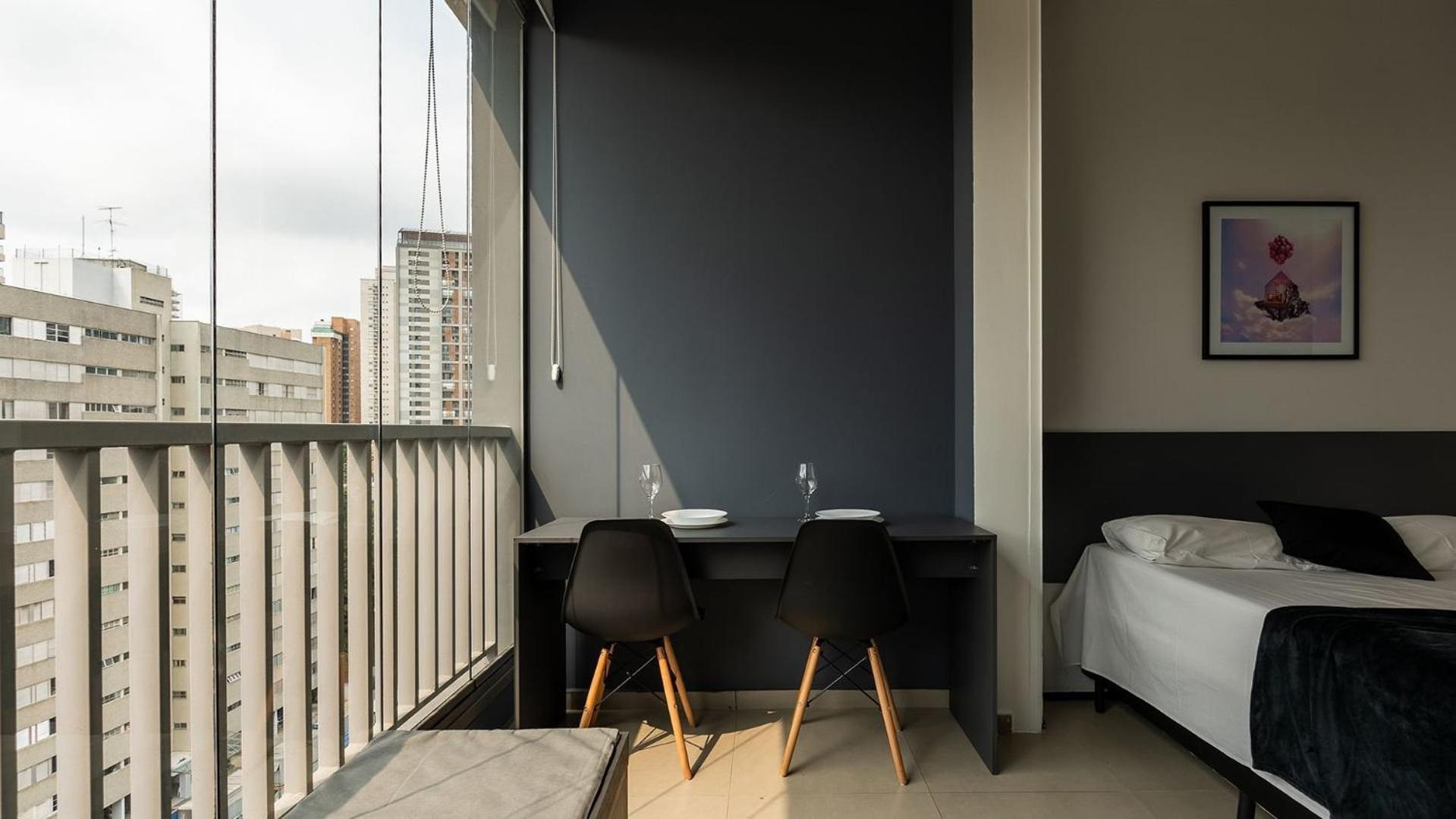 Novissimos Com Piscina No Rooftop E Vista O Allianz Parque Holiday home *
