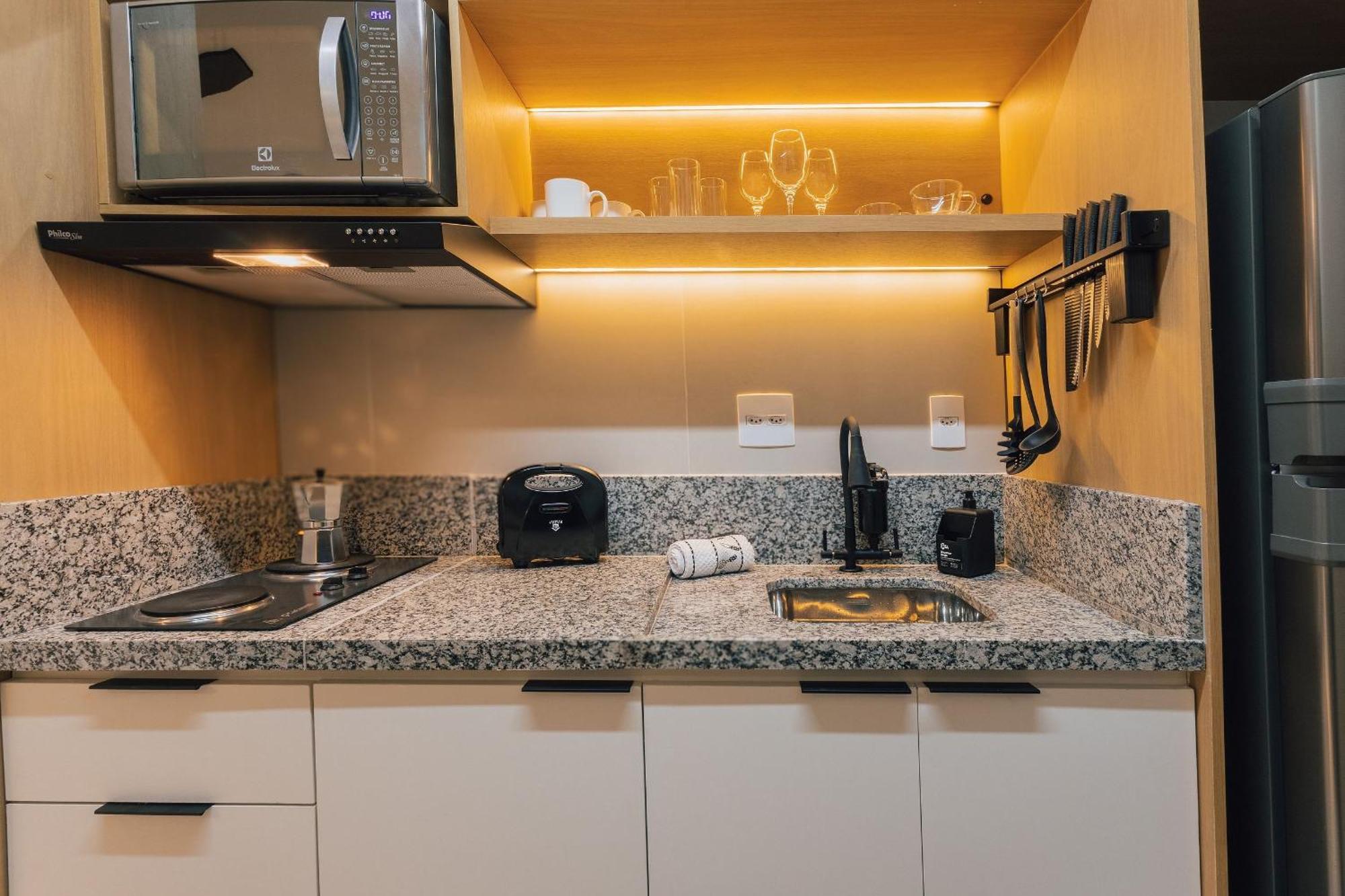 Rstar Faria Lima | Loft Novo C/ Ar E Ao Lado Metro Fradique Apartamento *