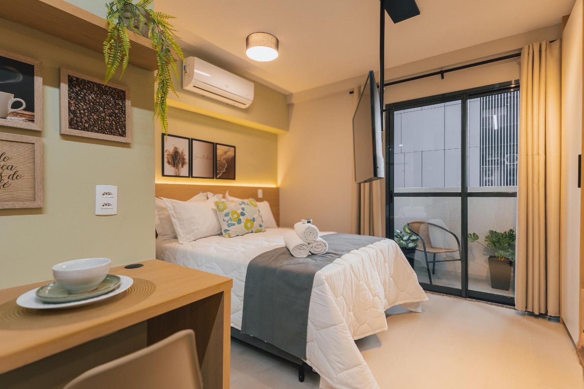Rstar Faria Lima | Loft Novo C/ Ar E Ao Lado Metro Fradique São Paulo