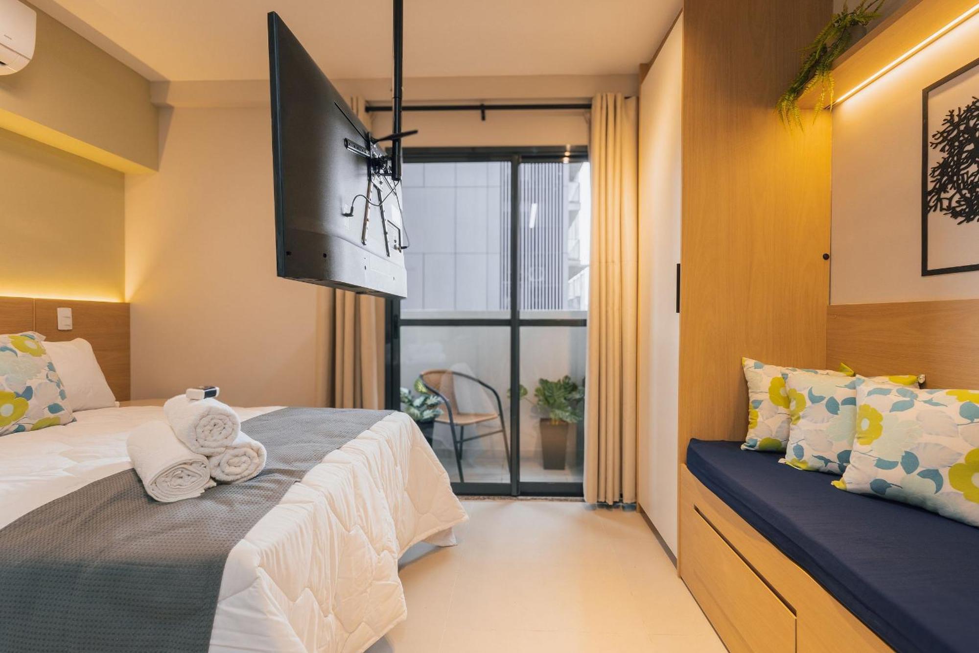 Rstar Faria Lima | Loft Novo C/ Ar E Ao Lado Metro Fradique Apartamento