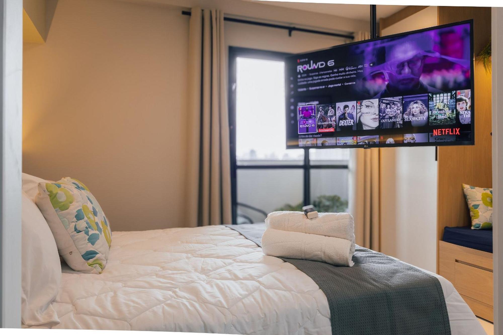 Apartamento Rstar Faria Lima | Loft Novo C/ Ar E Ao Lado Metro Fradique São Paulo