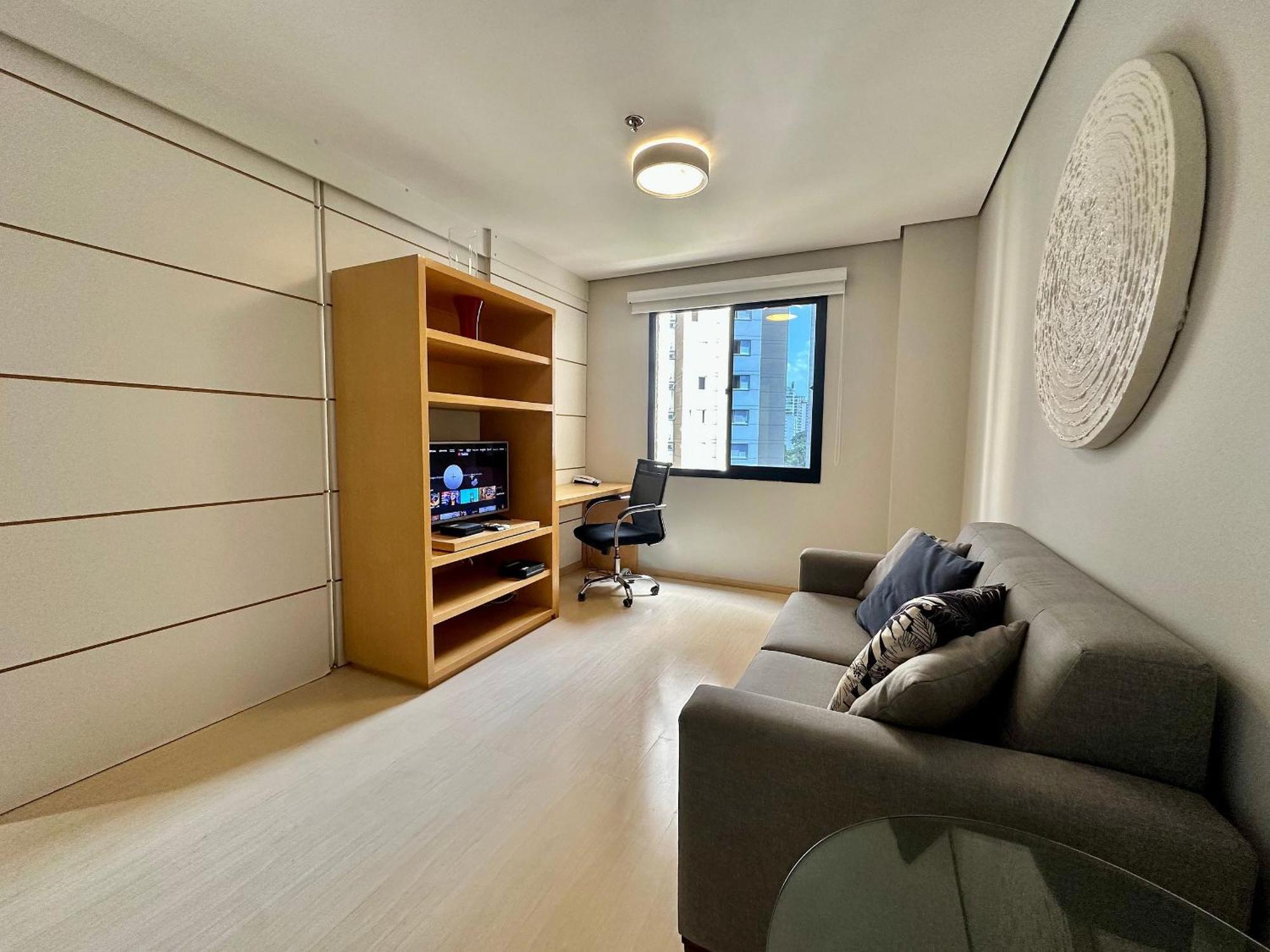 Hotel Flat Times Square - Rua Jamaris 100 - Uh713 Sao Paulo