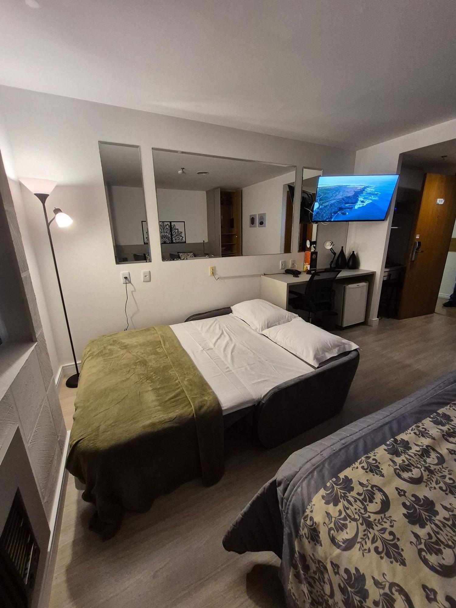 Flat Aeroporto Congonhas Com Sofa Cama * Sao Paulo