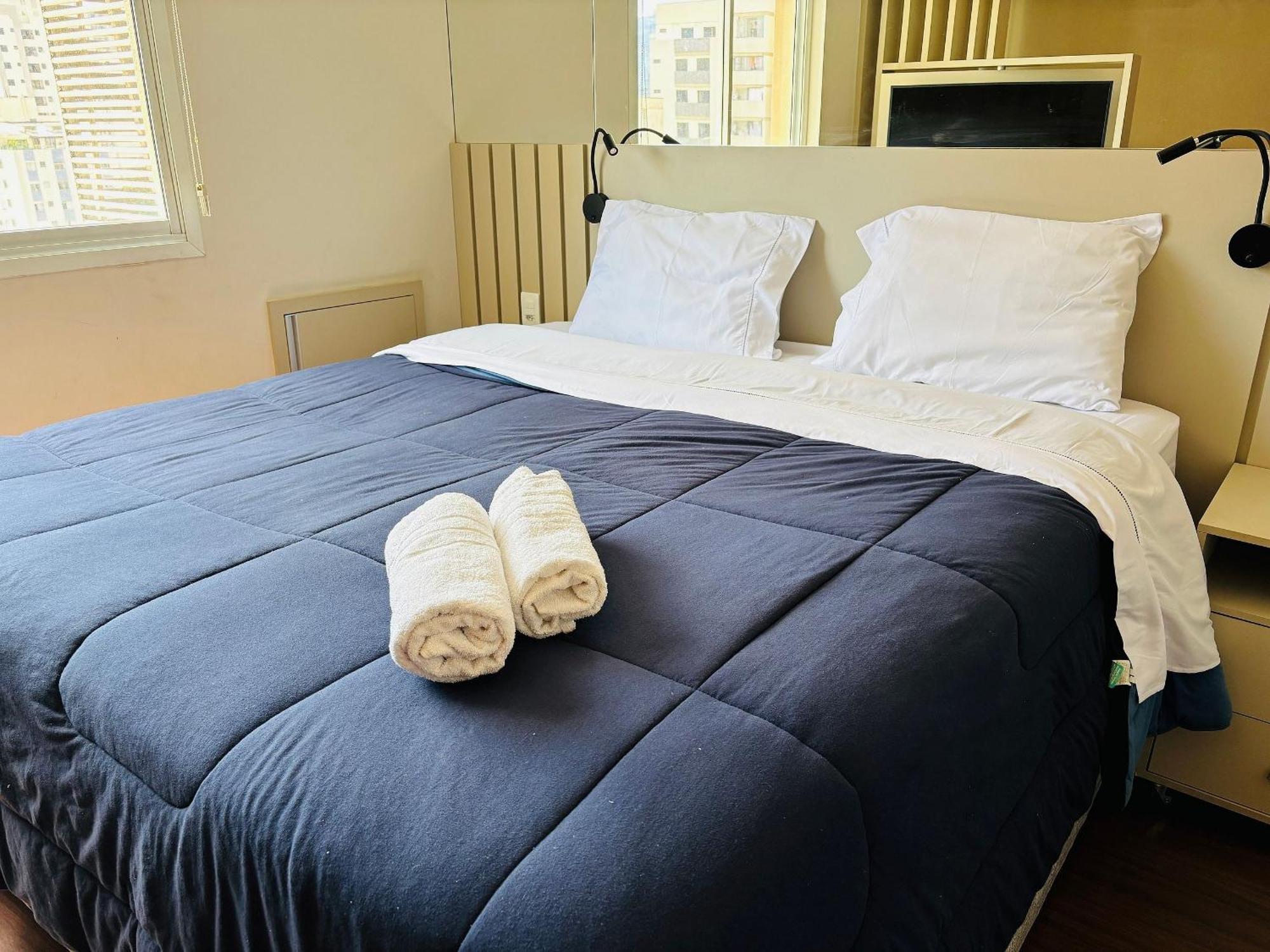 Hotel Morada Executive Olimpia Ii - Flat Em Moderno Em Bairro Nobre São Paulo