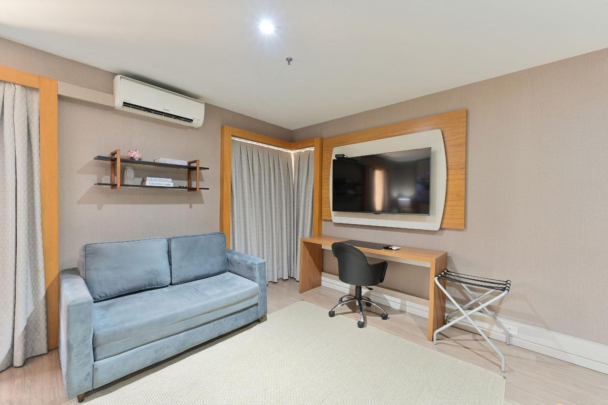 503 Flat Particular Dentro Do Transamerica Faria Lima + Sofa-cama! Apartamento *