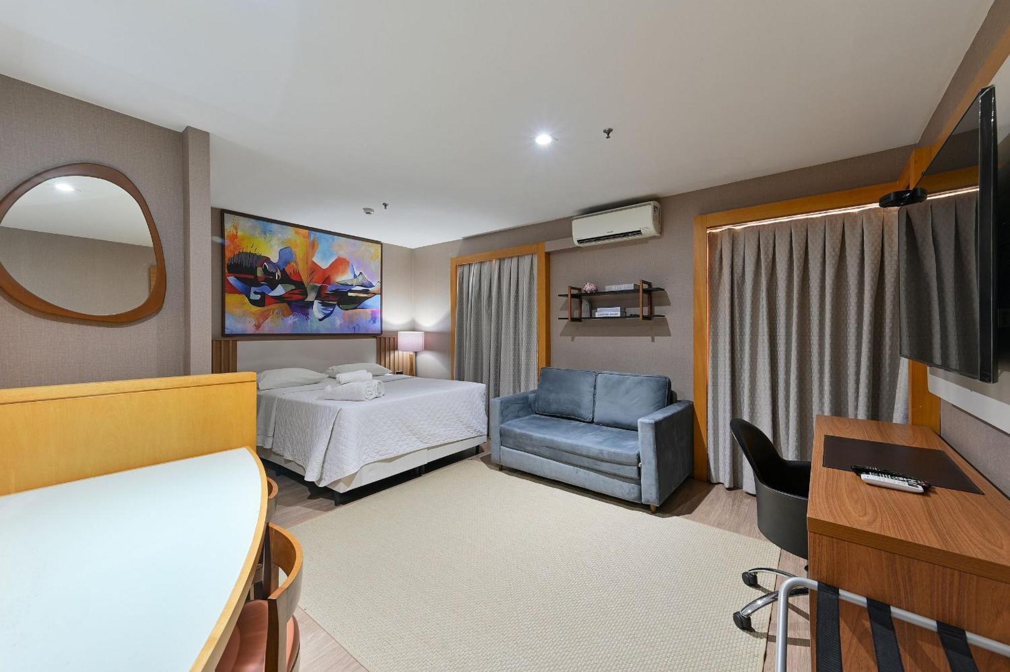 503 Flat Particular Dentro Do Transamerica Faria Lima + Sofa-cama! São Paulo