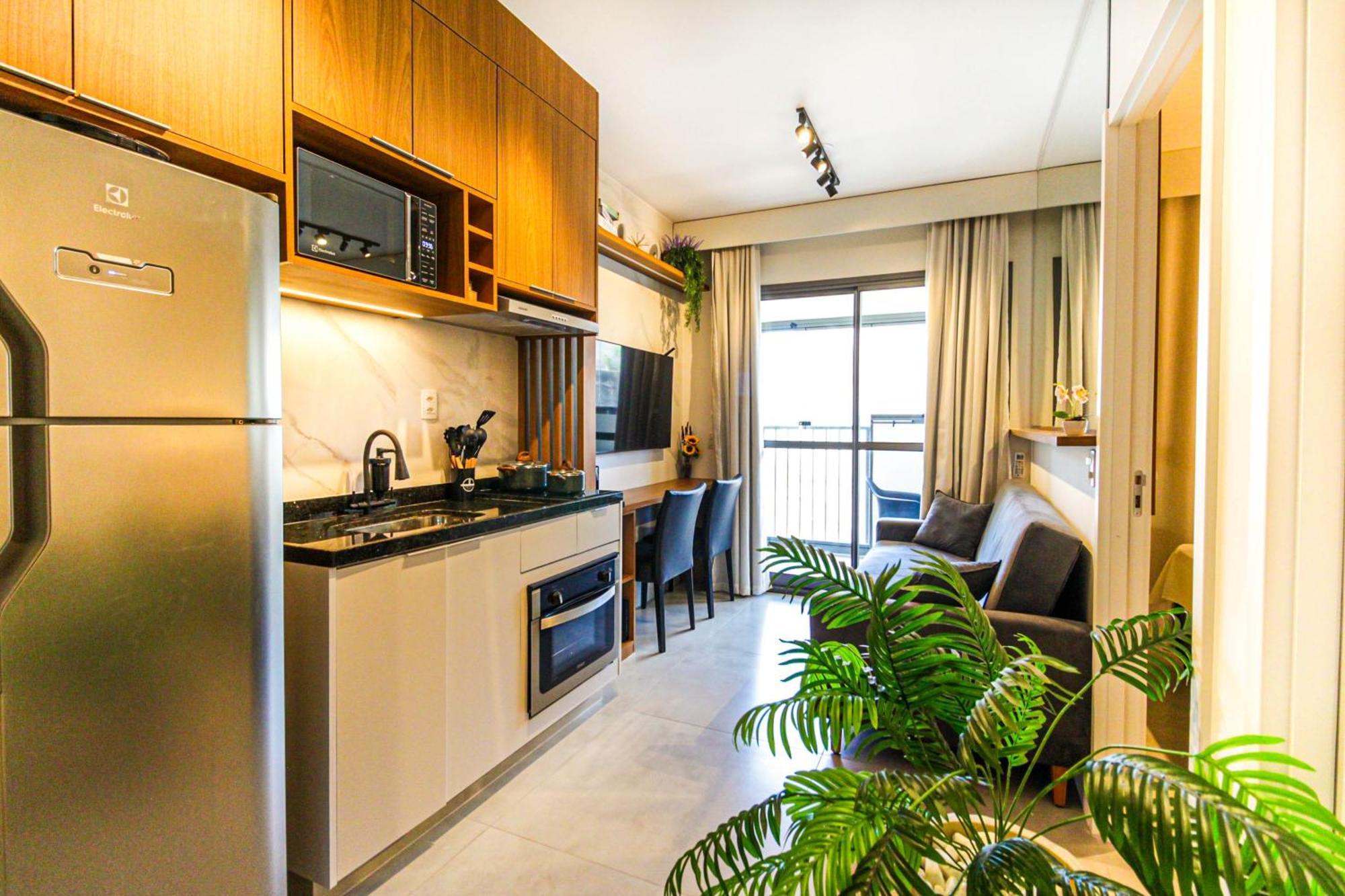 Ap Aconchego - Av Paulista, Metro E Hospitais Prox Apartamento *