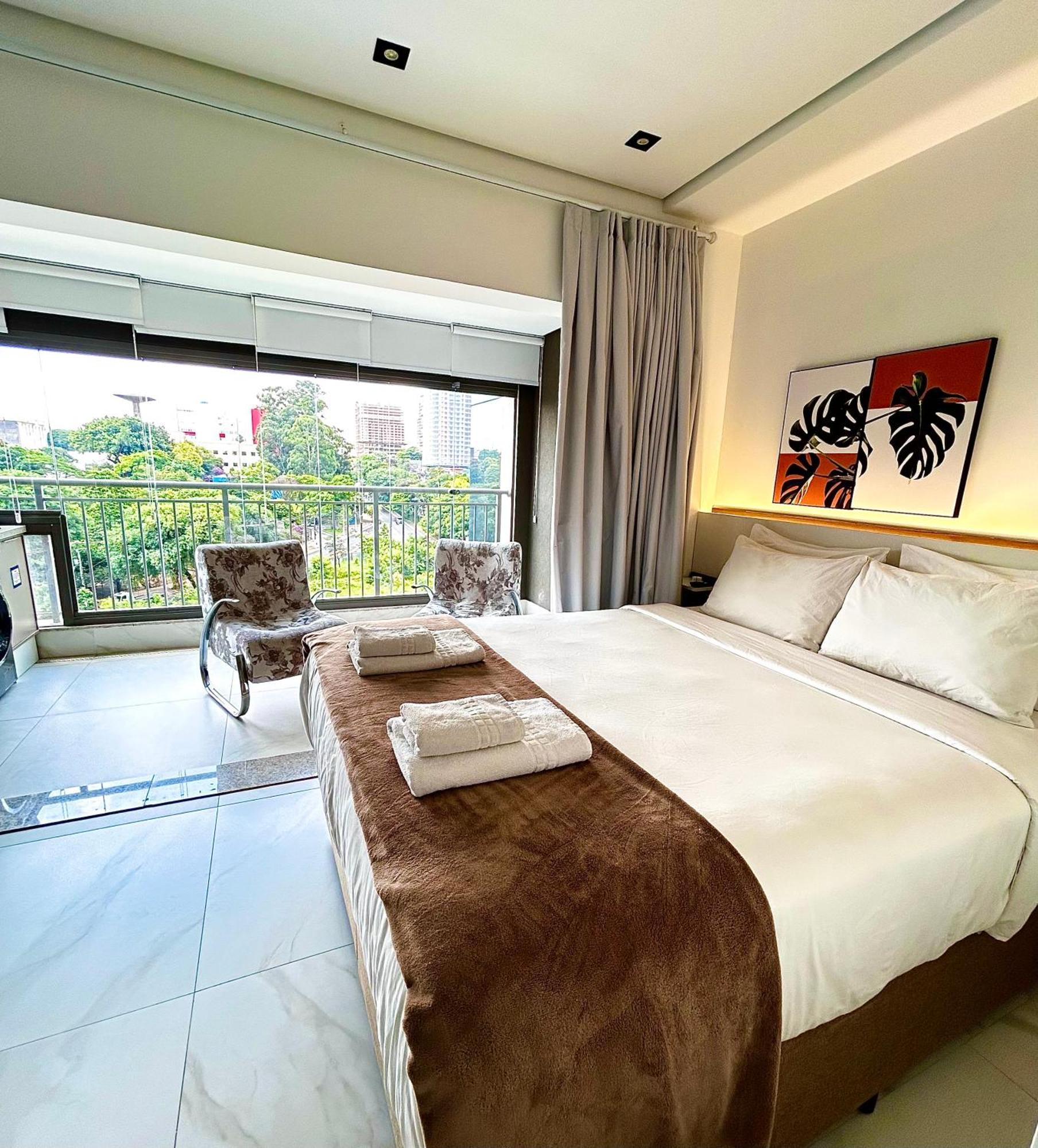Apartamento Em De Luxo-ar Condicinado-perto Do Aeroporto-parque Ibirapuera-metro-aacd-medplex-casv *