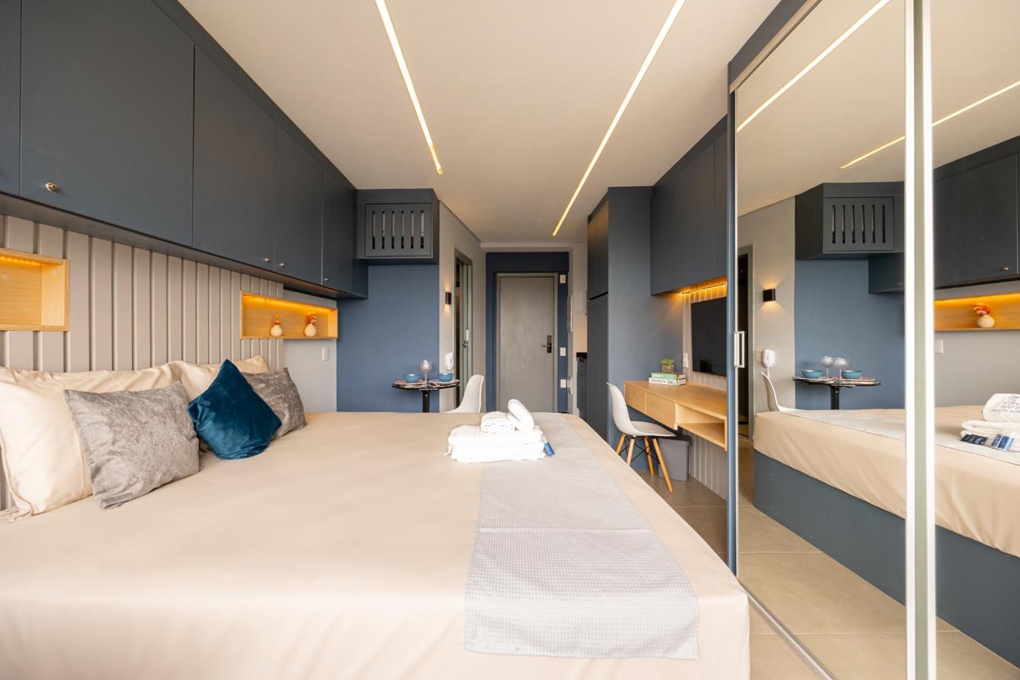 Apartamento Easy Star - Belo Com Cama King Ao Lado Da Oscar Freire - Oj01i