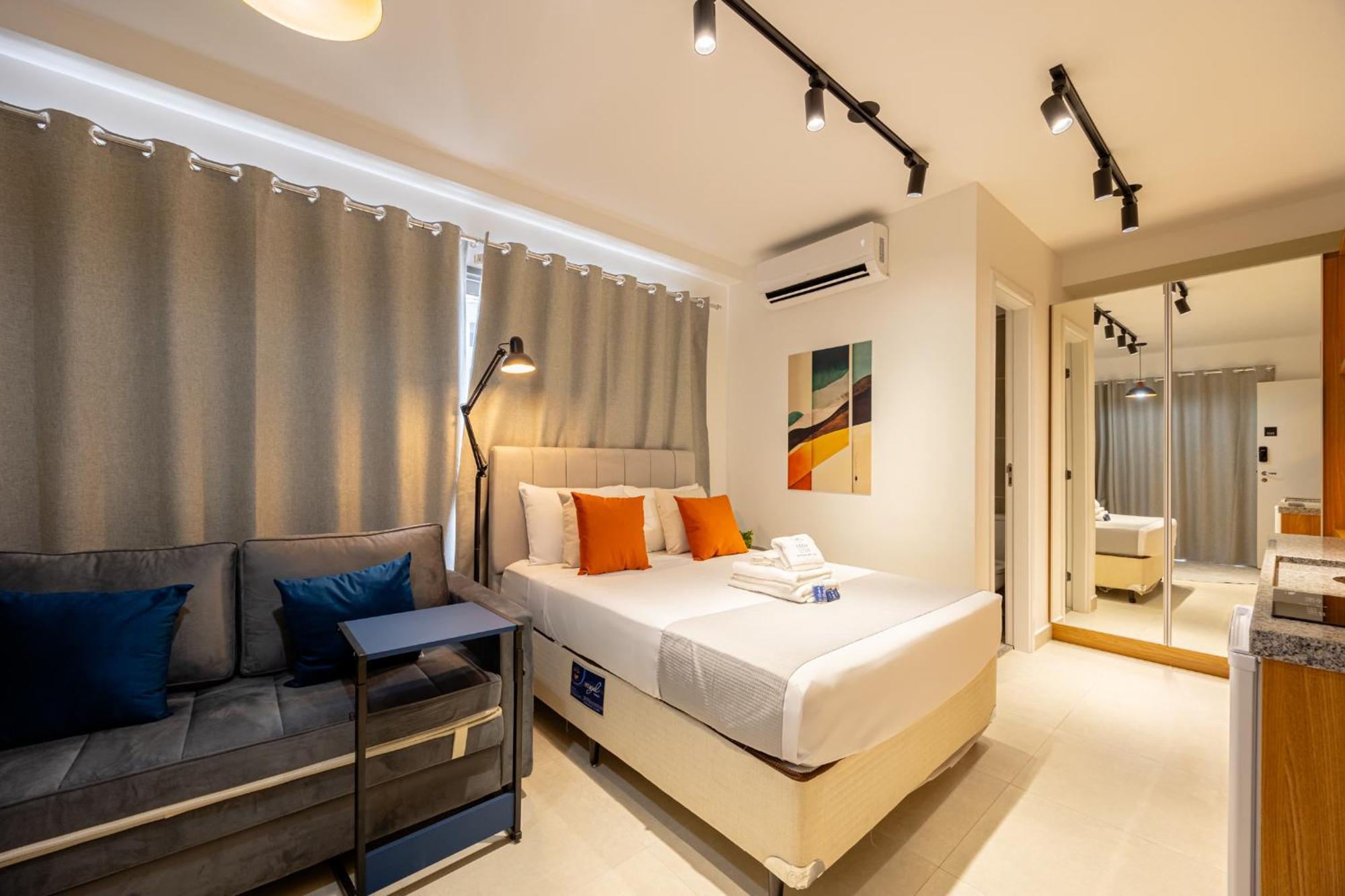 Apartamento Easy Star - Belo Ao Lado Do Allianz - Mn01i *