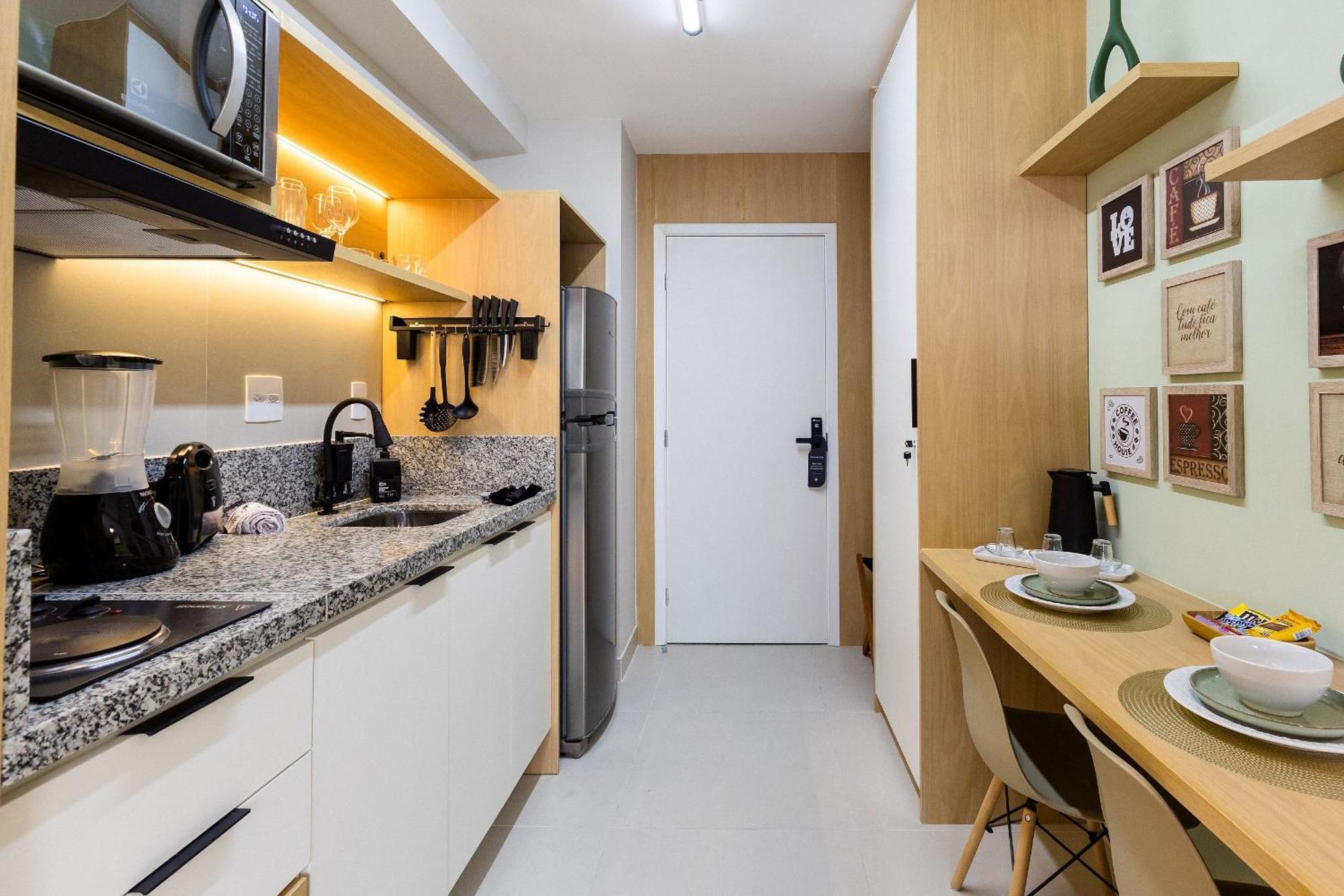 Rstar Faria Lima | Loft Novo C/ Ar E Ao Lado Metro Fradique Apartamento *