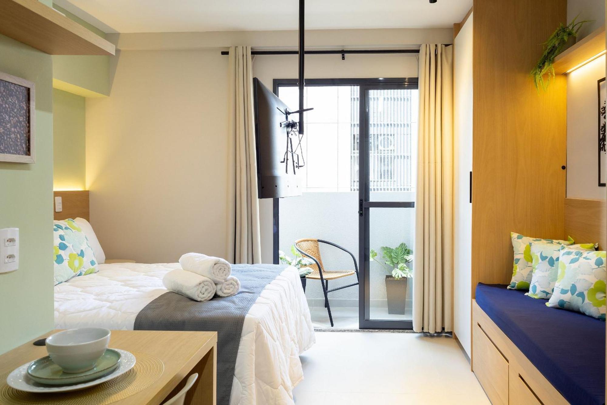 Rstar Faria Lima | Loft Novo C/ Ar E Ao Lado Metro Fradique Apartamento