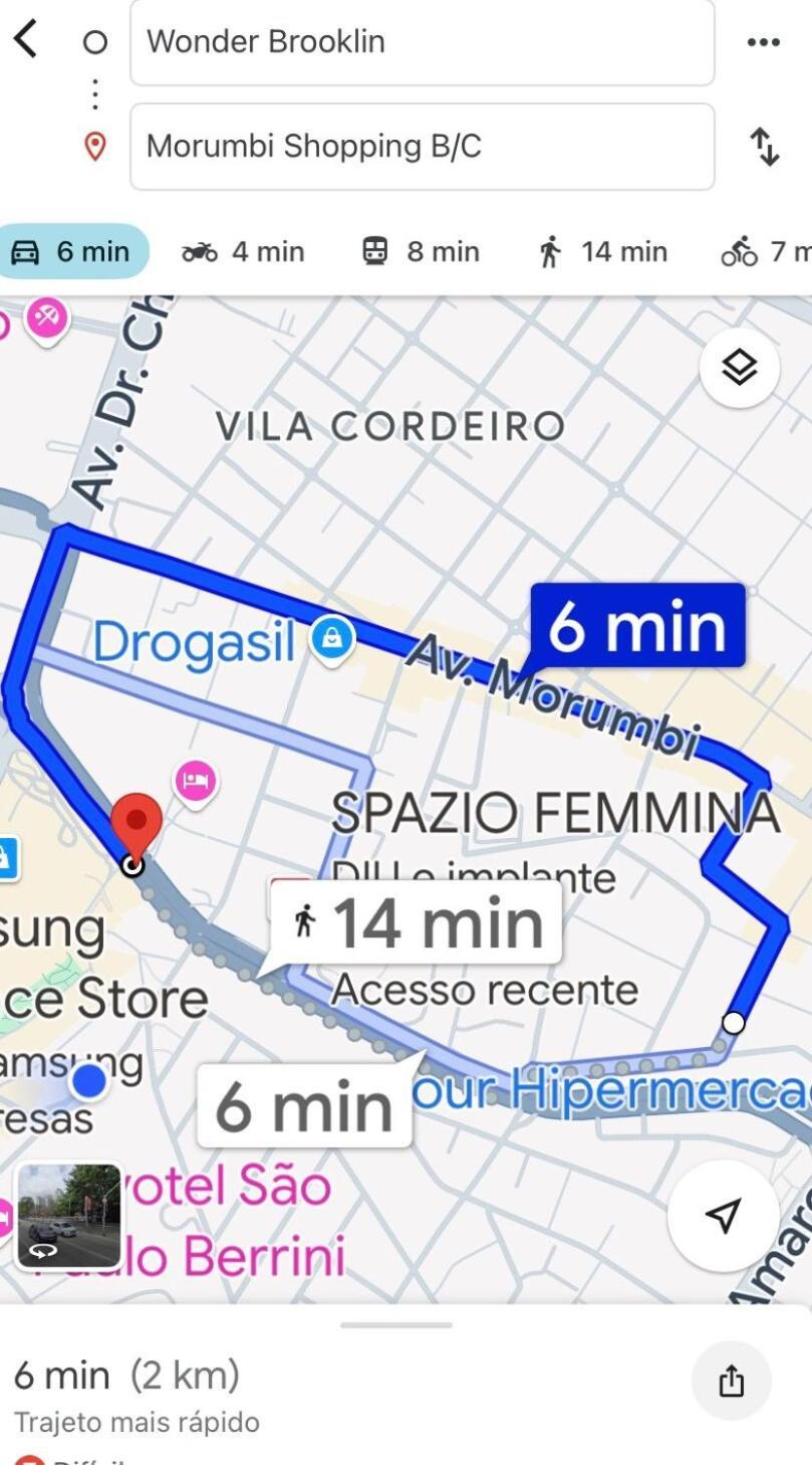 Luxo 300 Meters From The Brooklin Metro Sao Paulo
