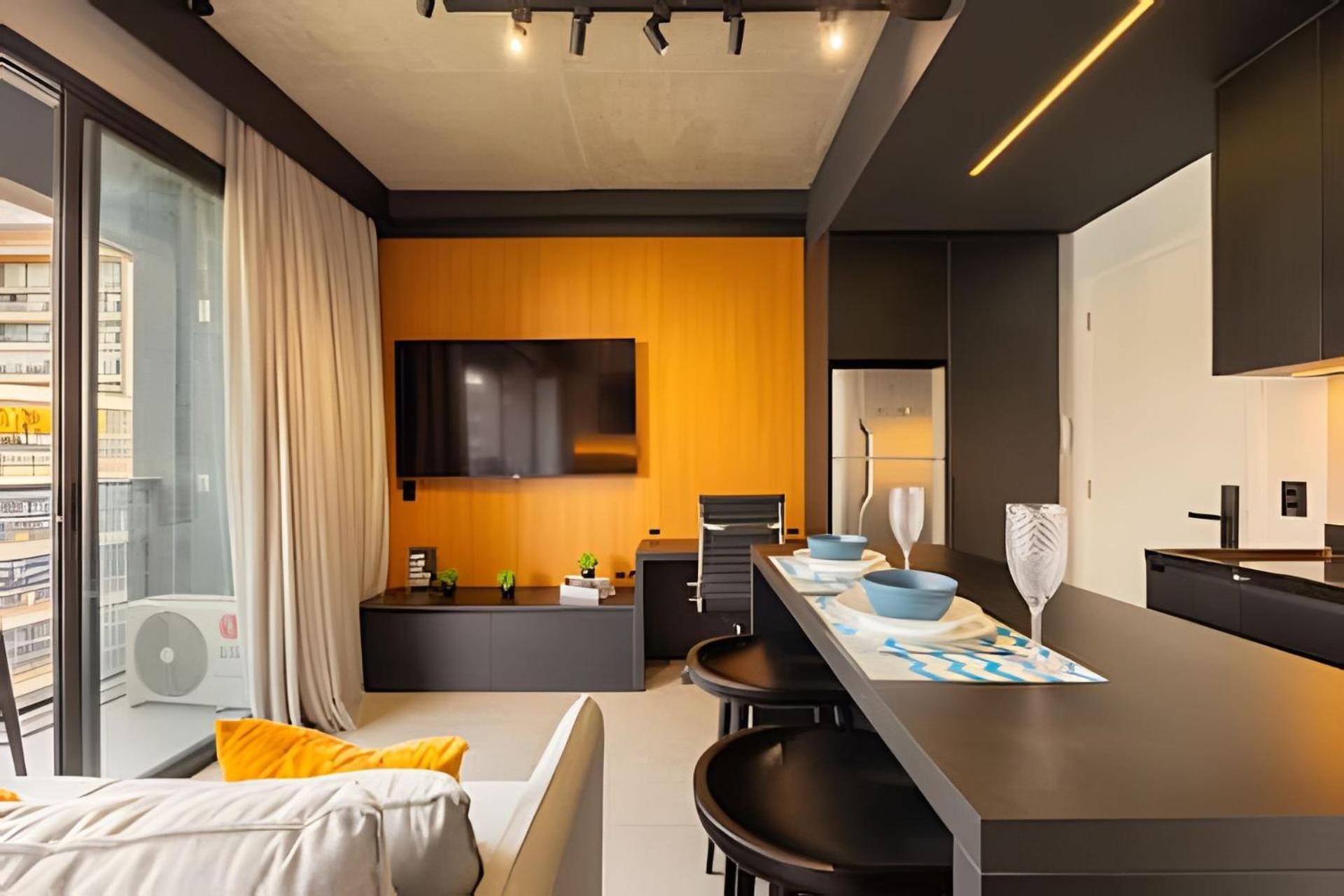 Apartment Easy Star - Belissimo No Coracao Do Itaim Bibi - Tg03i