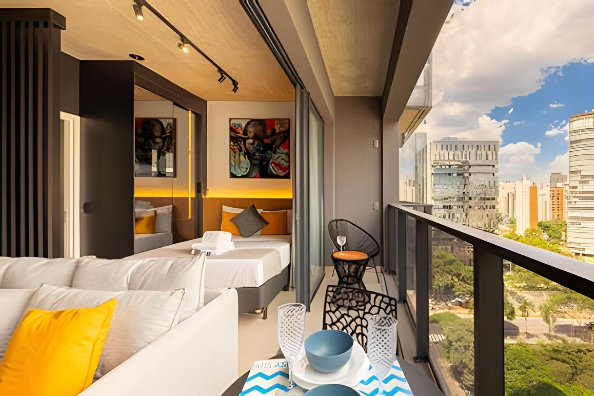 Apartment Easy Star - Belissimo No Coracao Do Itaim Bibi - Tg03i