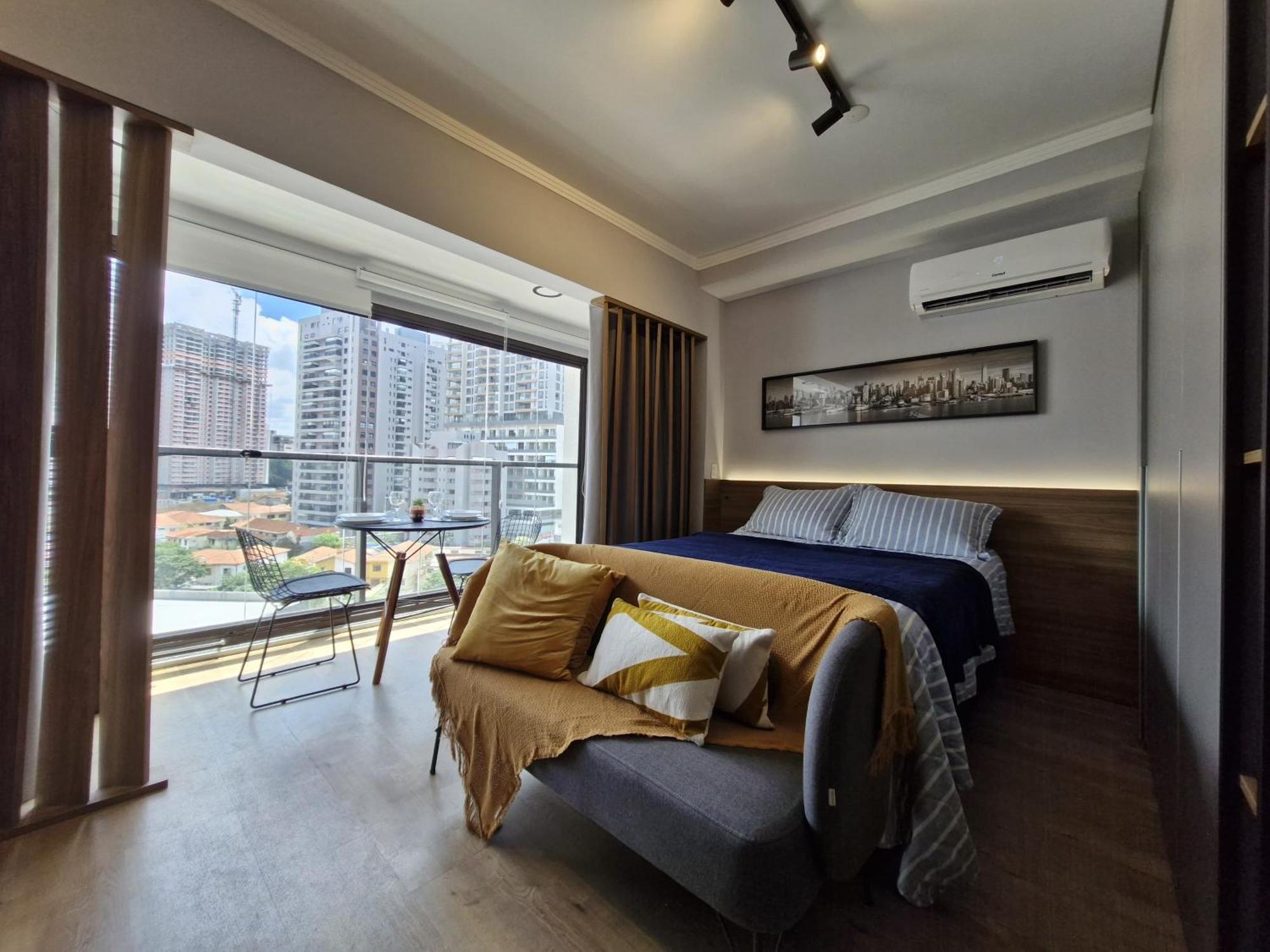Apartment Pratico No Brooklin Prox Ao Metro *
