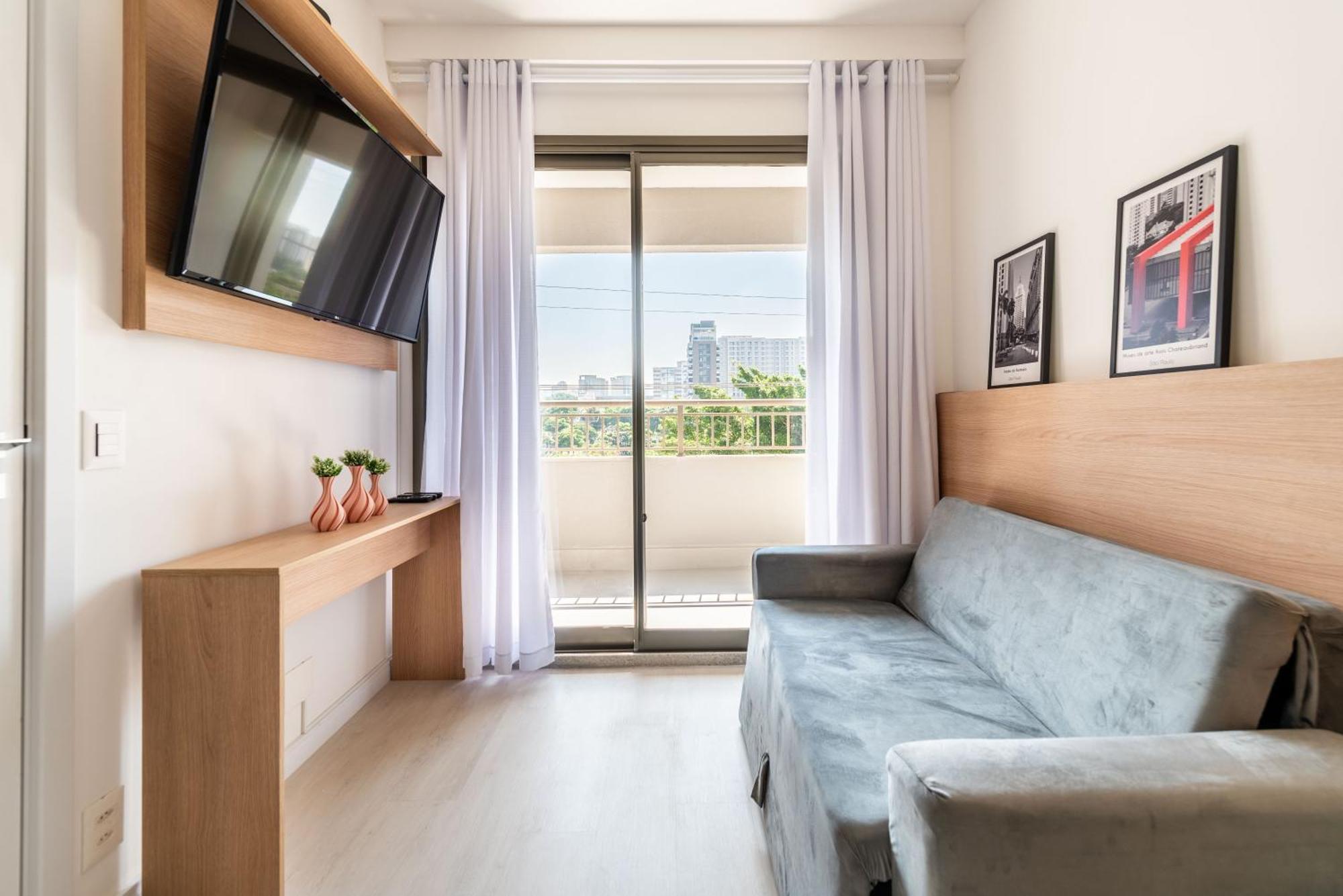 Apartment Premium Campo Belo, Fast Wi-fi , Wide, Illuminated