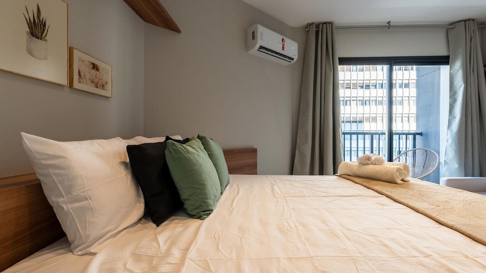 Modernos E Luxuosos Na Buarque Com Piscina No Rooftop Sao Paulo