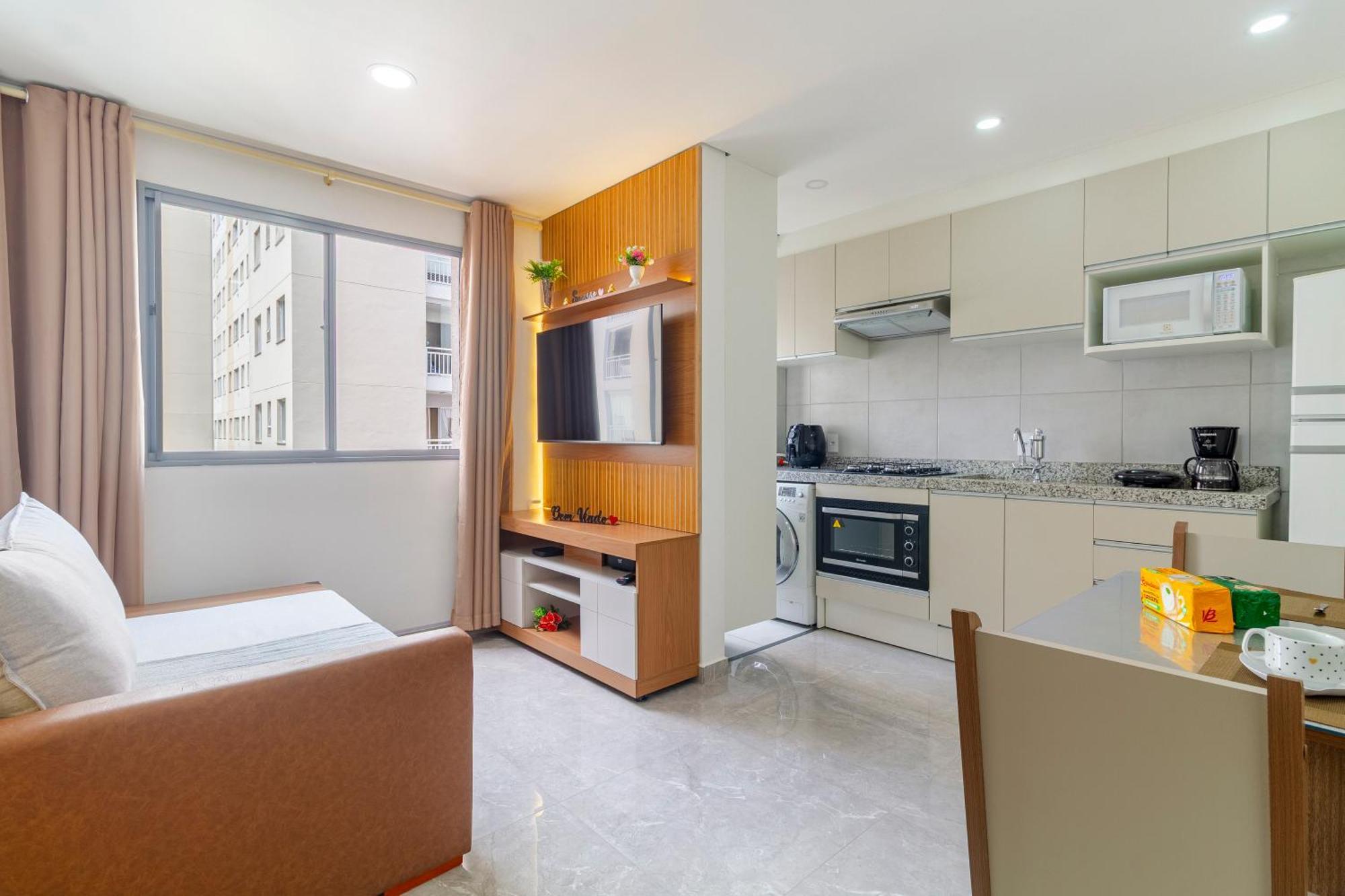 Ap Rodoviaria Barra Funda Allianz Anhembi Metro Apartamento *