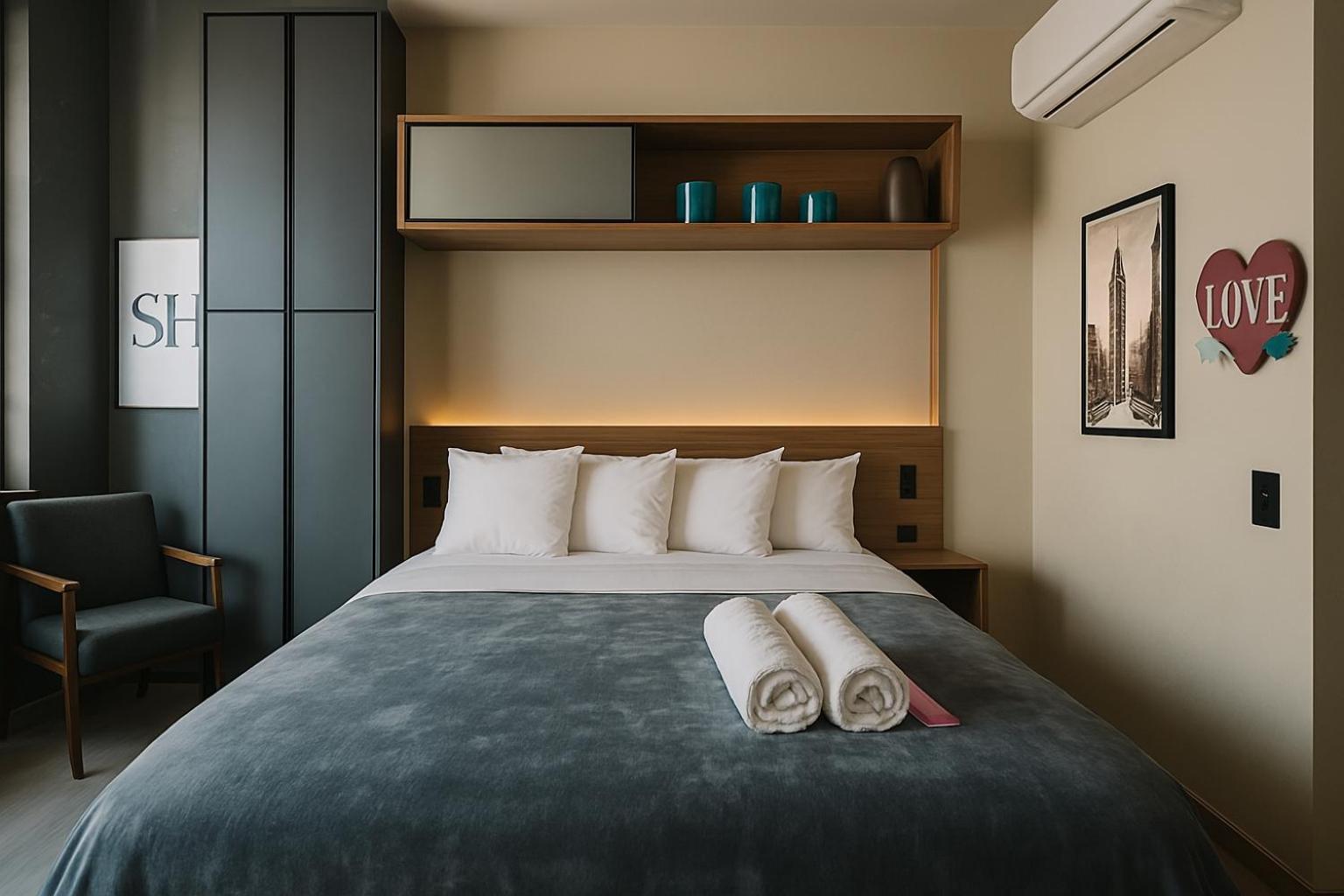 Apartamento 2307 - Infinity Pool Studio, Allianz Front, Fully Equipped & Modern ! *